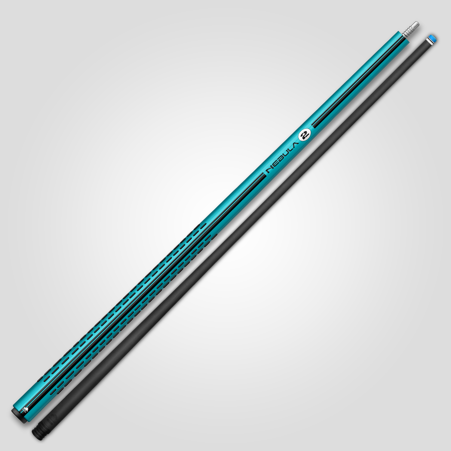 Nebula 2 Pool Cue - Teal Blue