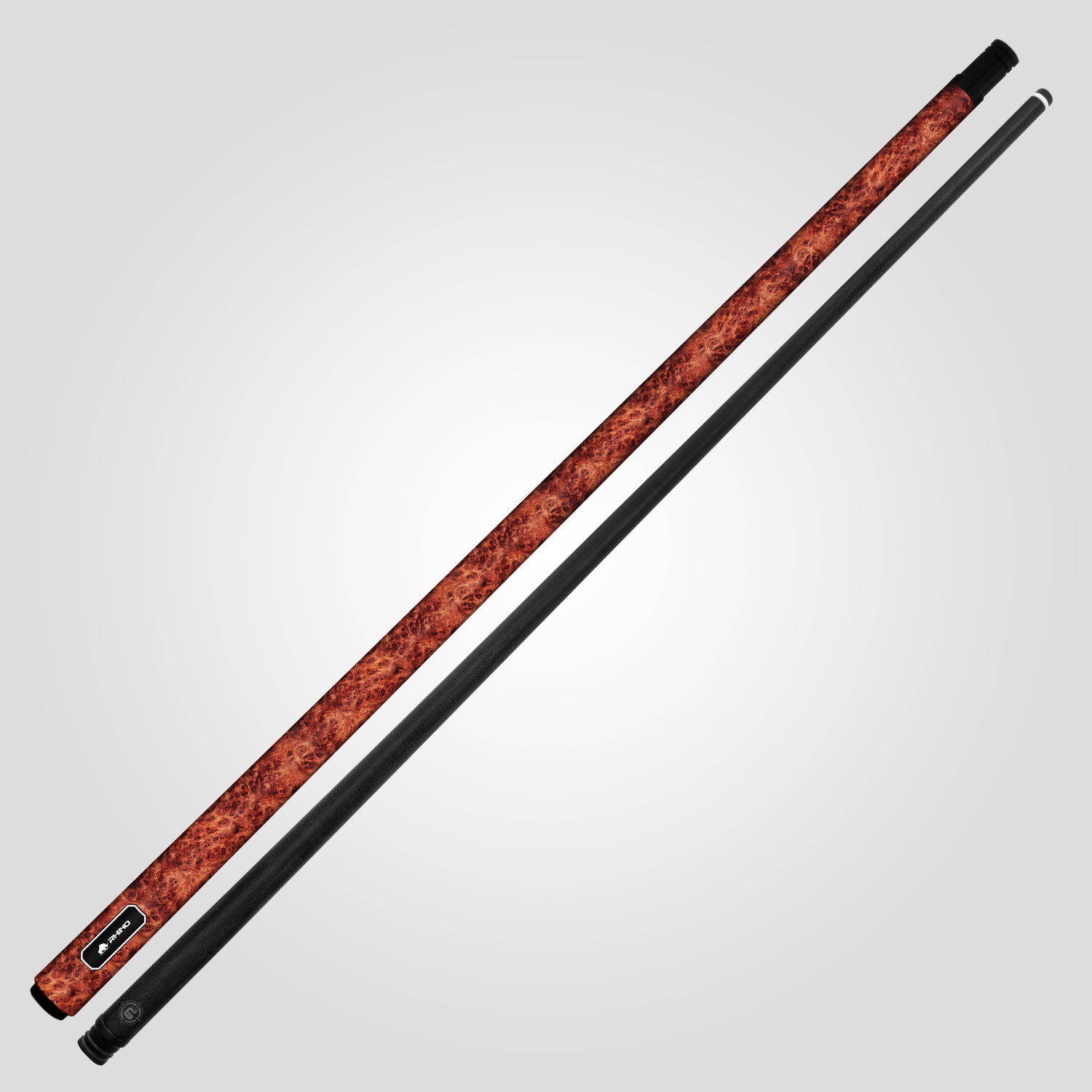 Rhino G-W Pool Cue - Amboyna - Wrapless