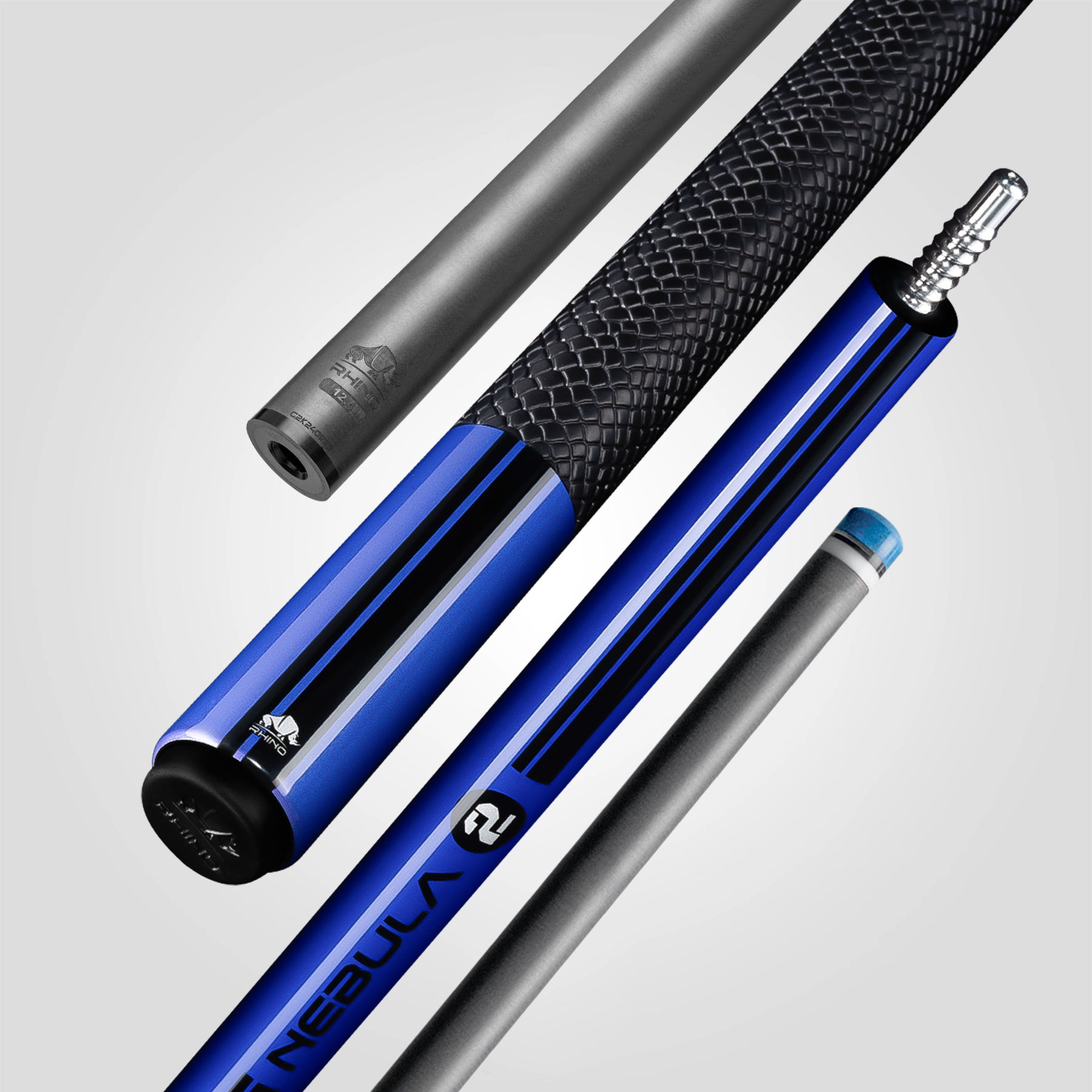 Nebula 2 Pool Cue - Amethyst Purple