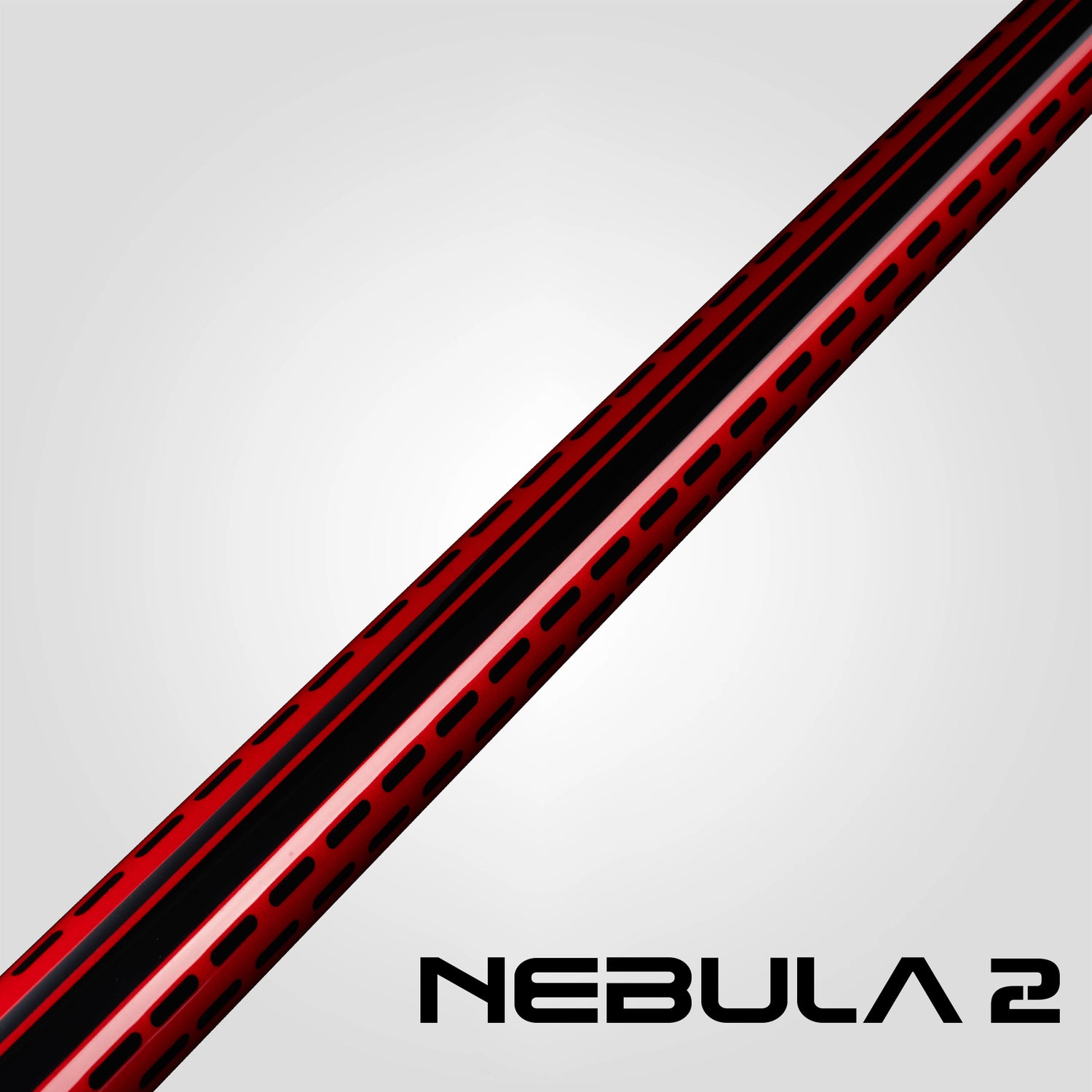 Nebula 2 Pool Cue - Crimson Red - Wrapless