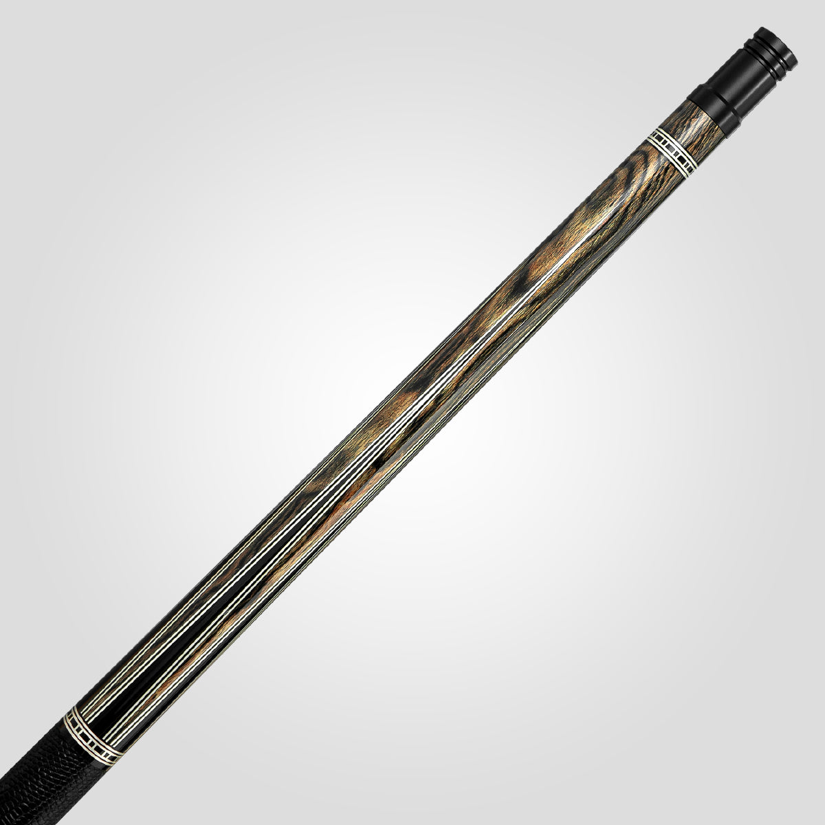 Rhino RETRÔ Pool Cue - Bocote - Lizard Embossed Microfiber Leather Wrap & Point