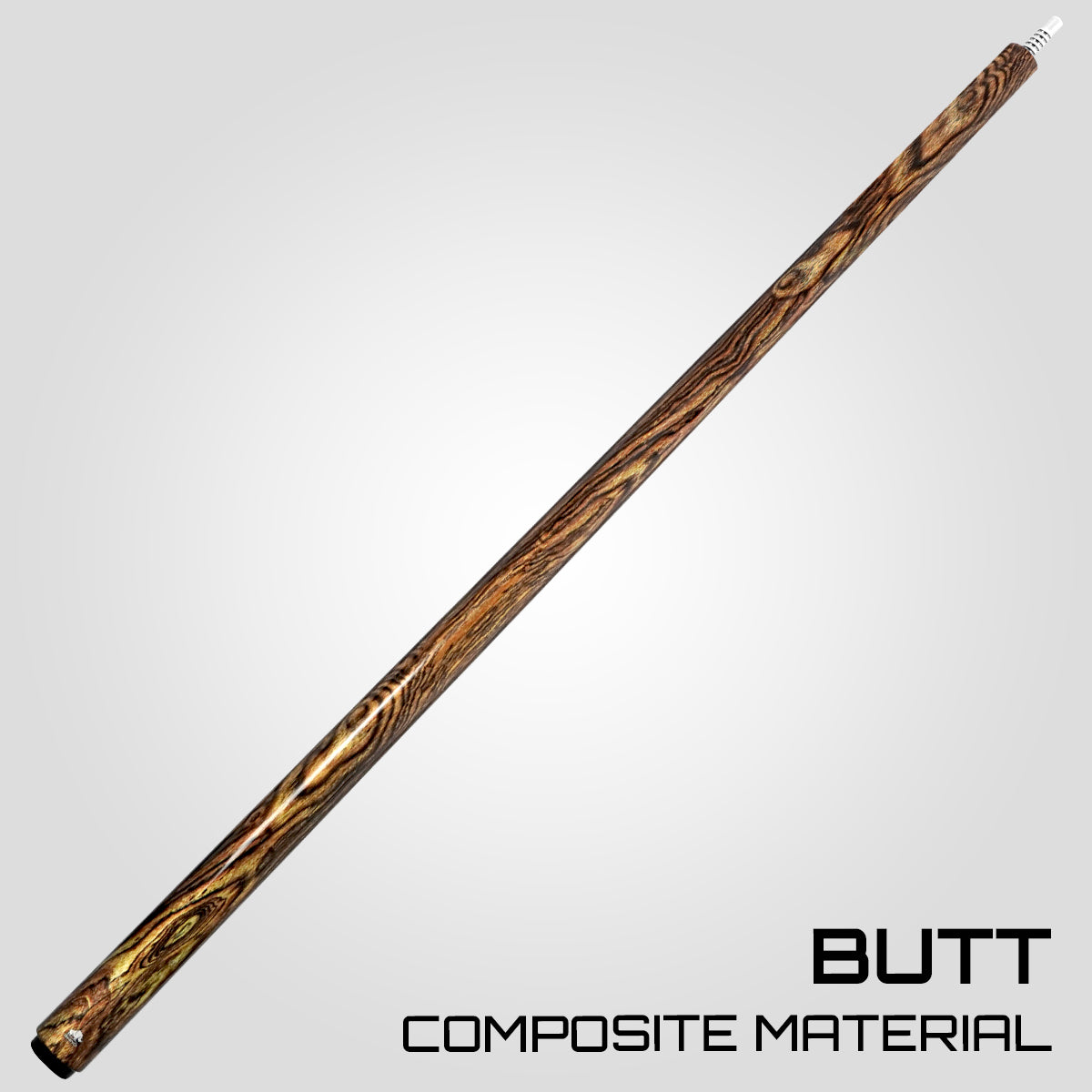 Rhino RETRÔ Pool Cue - Bocote - Wrapless