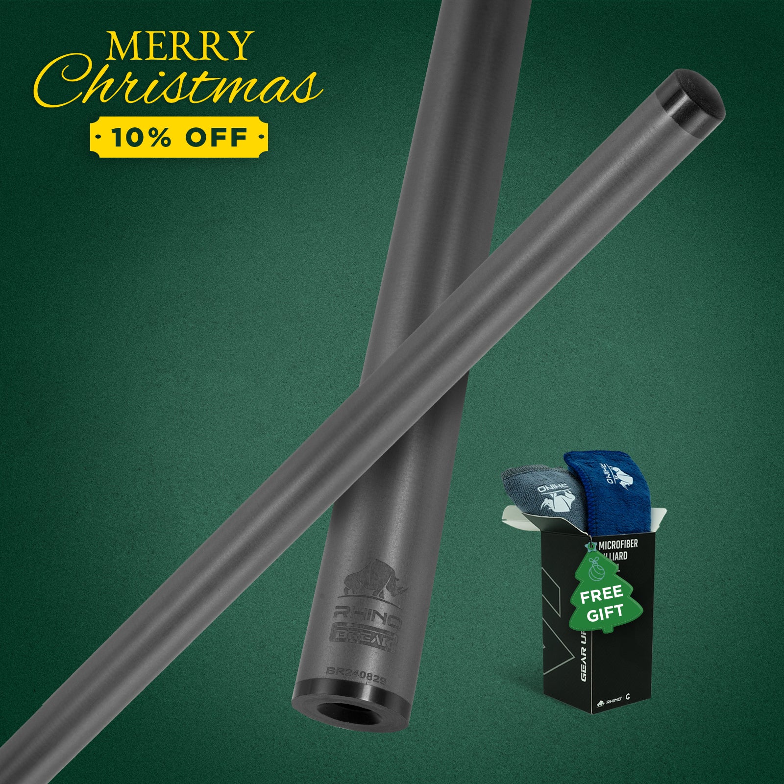 Rhino RETRÔ Pool Cue - Bocote - Wrapless