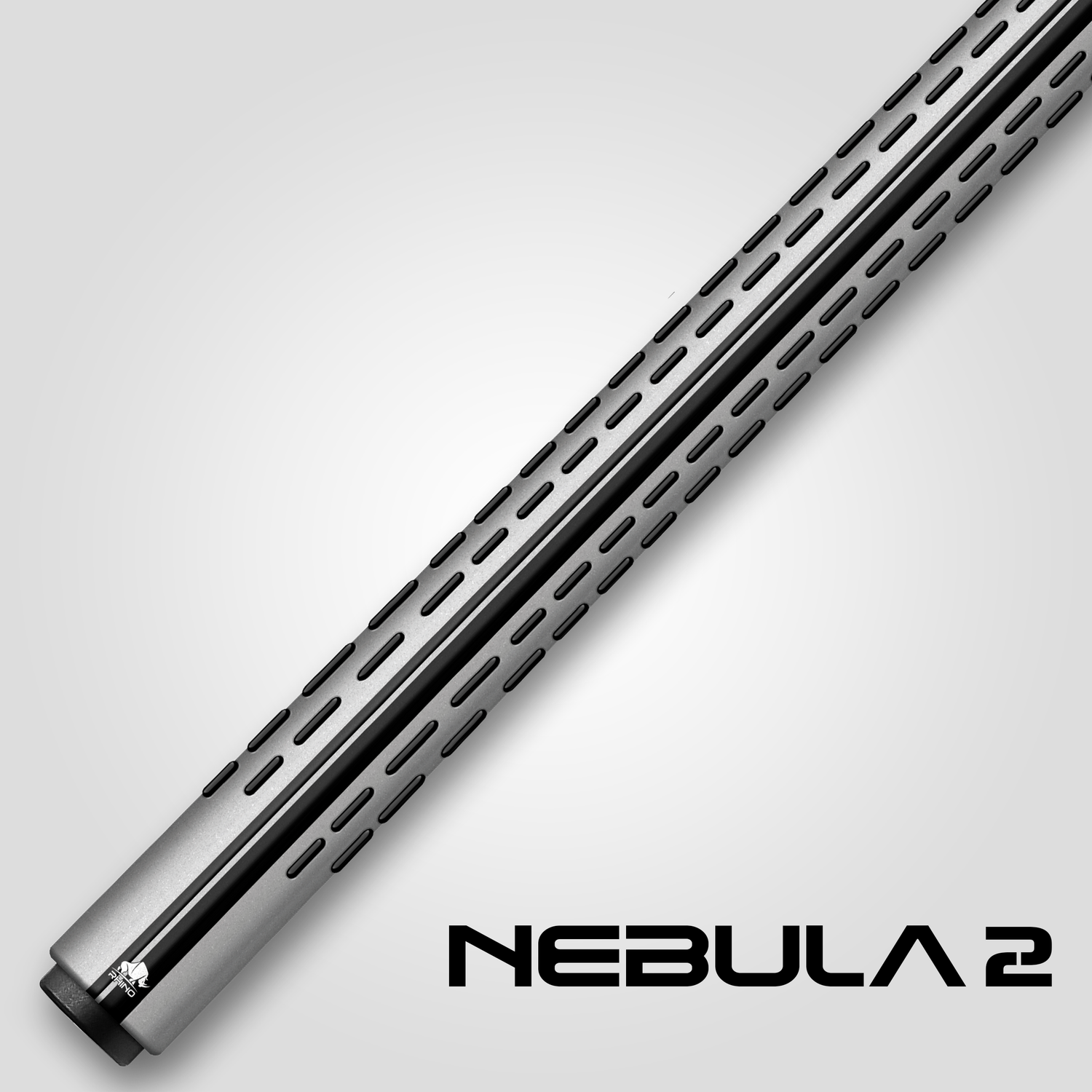 Nebula 2 Pool Cue - Silver Metallic