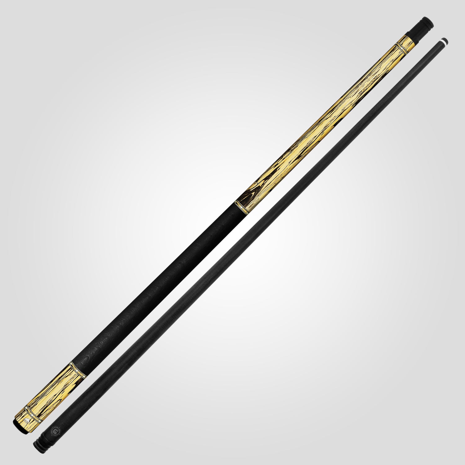 Rhino G-W Pool Cue - Pale Moon Ebony - Leather Wrap