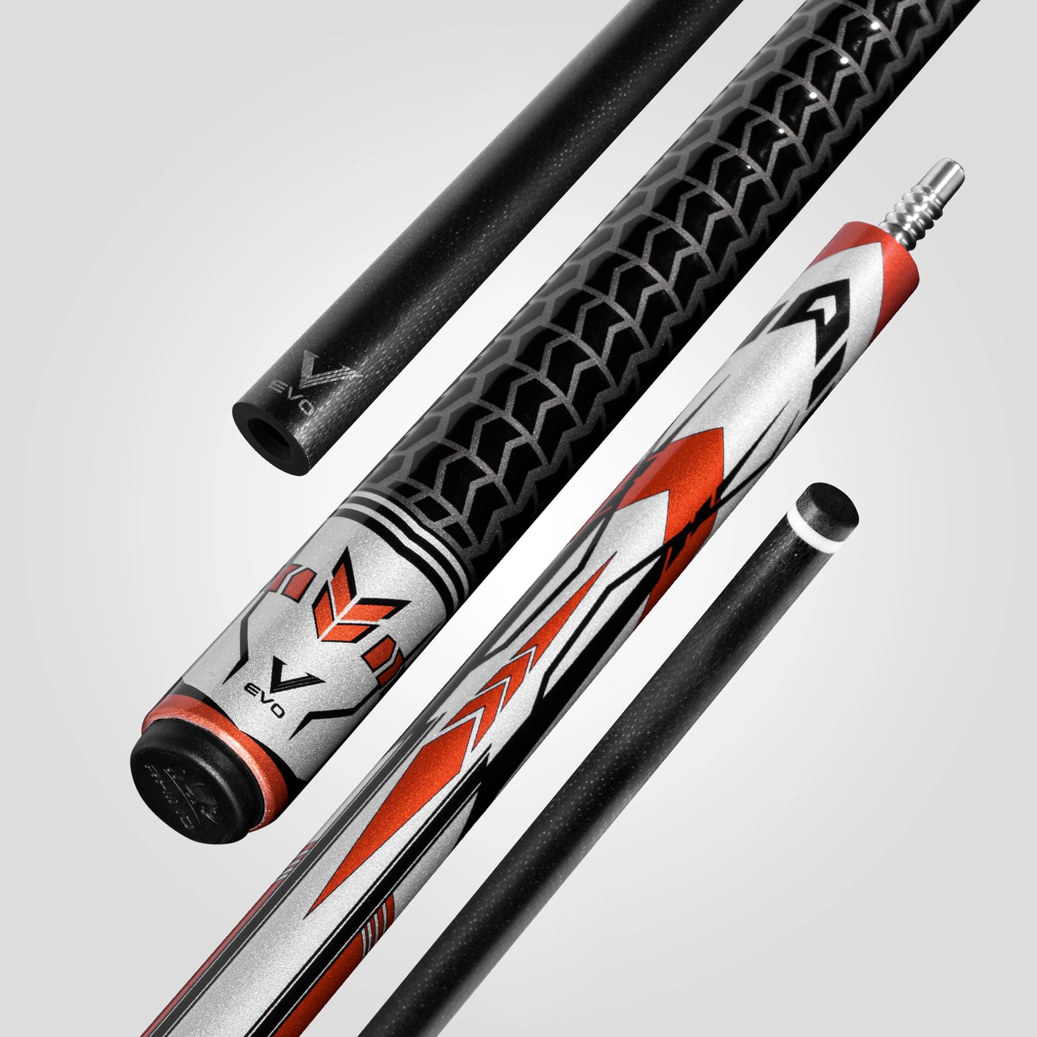 Rhino EVO Racing Pool Cue - Red Race