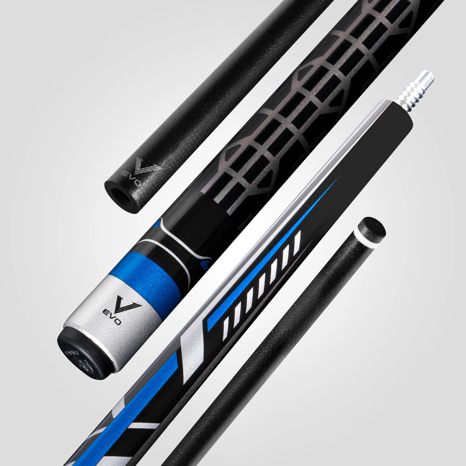 Rhino EVO Racing Pool Cue - Velocity Blue