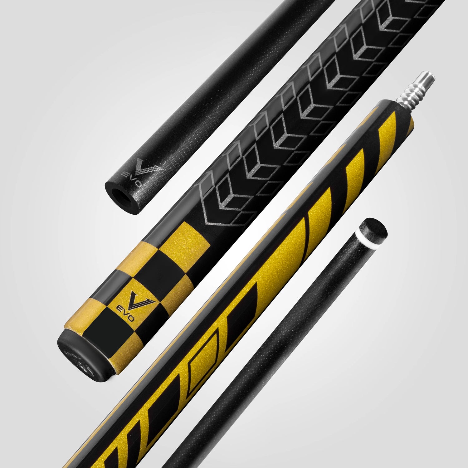 Rhino EVO Racing Pool Cue - Yellow Fury