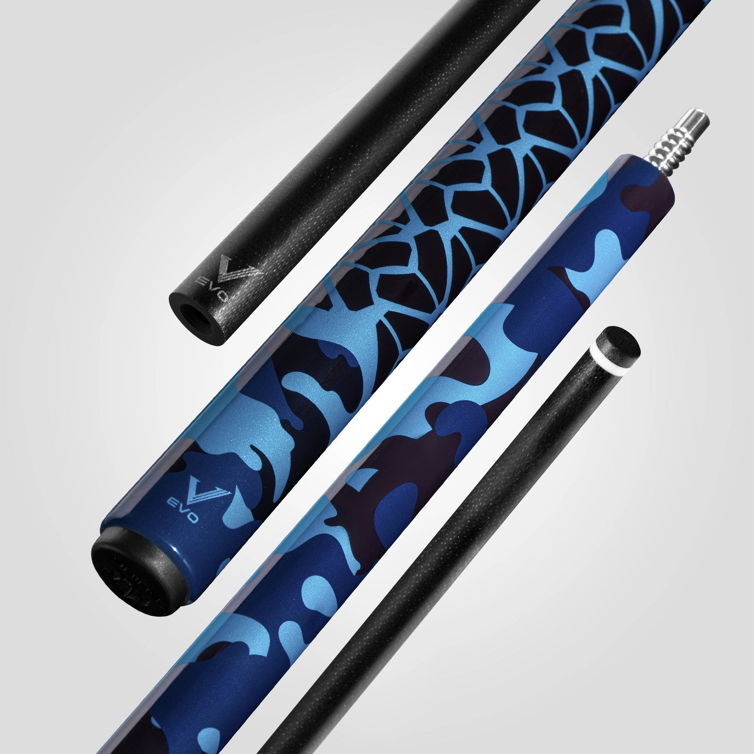 Rhino EVO Camo Pool Cue - Navy