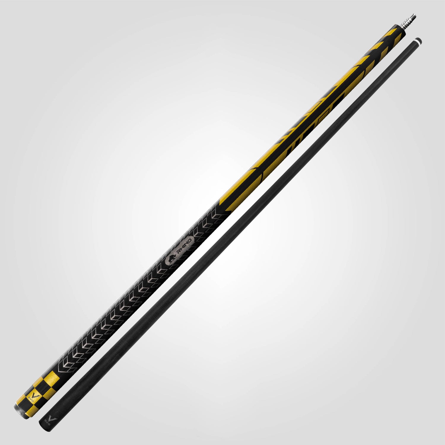 Rhino EVO Racing Pool Cue - Yellow Fury