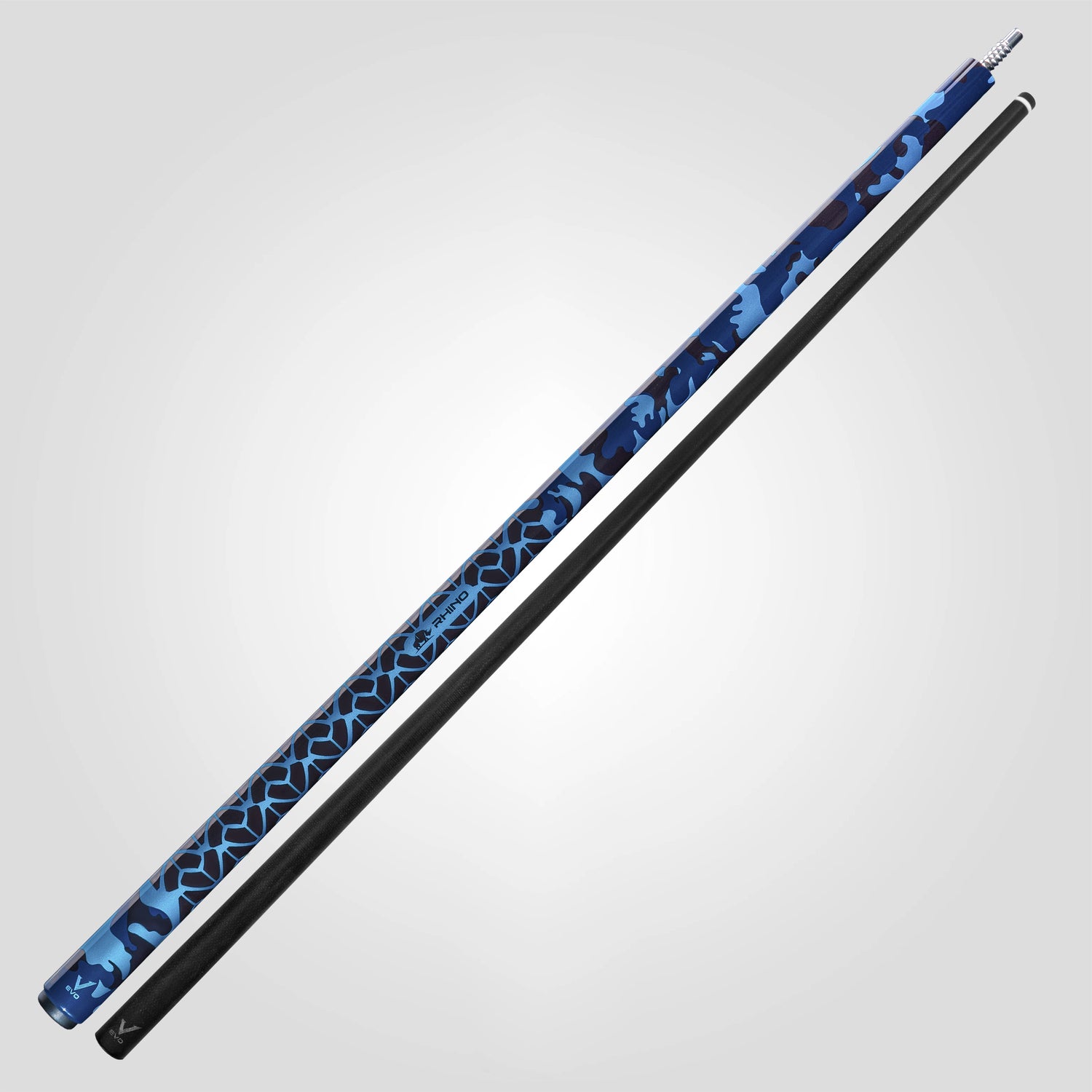 Rhino EVO Camo Pool Cue - Navy