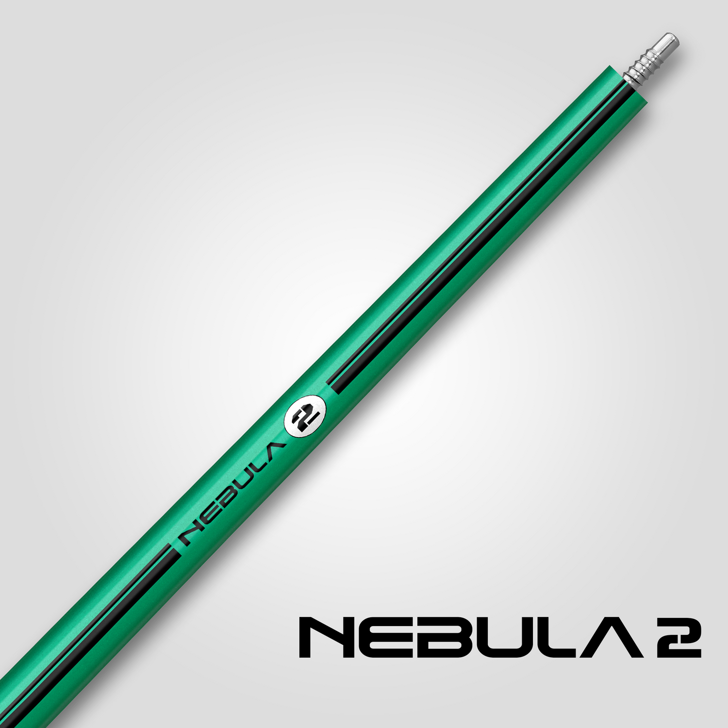 Nebula 2 Pool Cue - Emerald Green