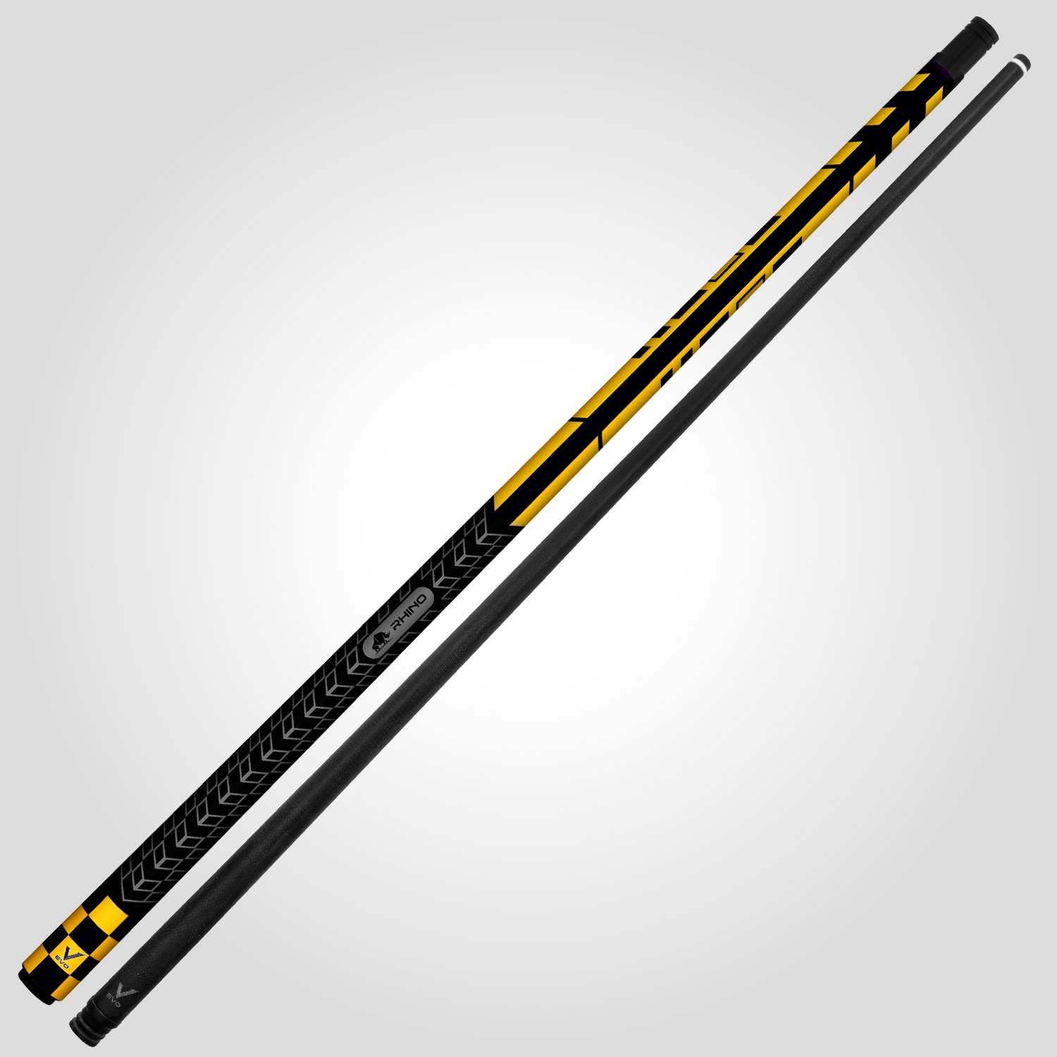 Rhino EVO Racing Pool Cue - Yellow Fury