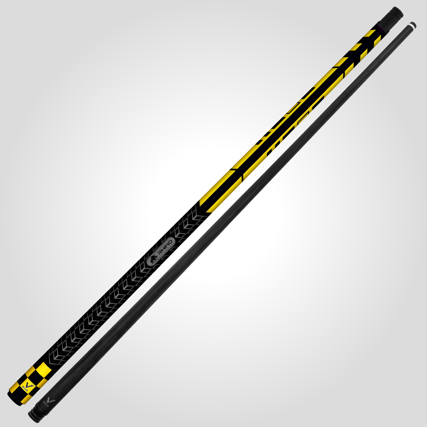 Rhino EVO Racing Pool Cue - Yellow Fury