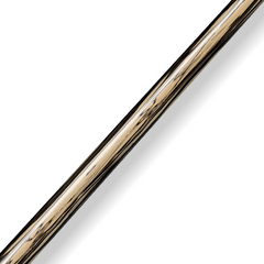 Rhino RETRÔ Cue Butt - Pale Moon Ebony - Wrapless