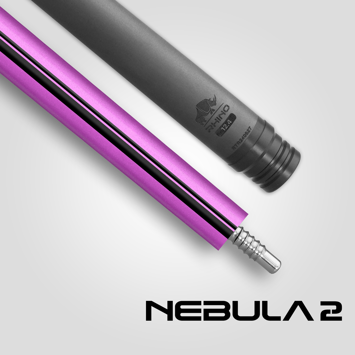 Nebula 2 Pool Cue - Blush Pink