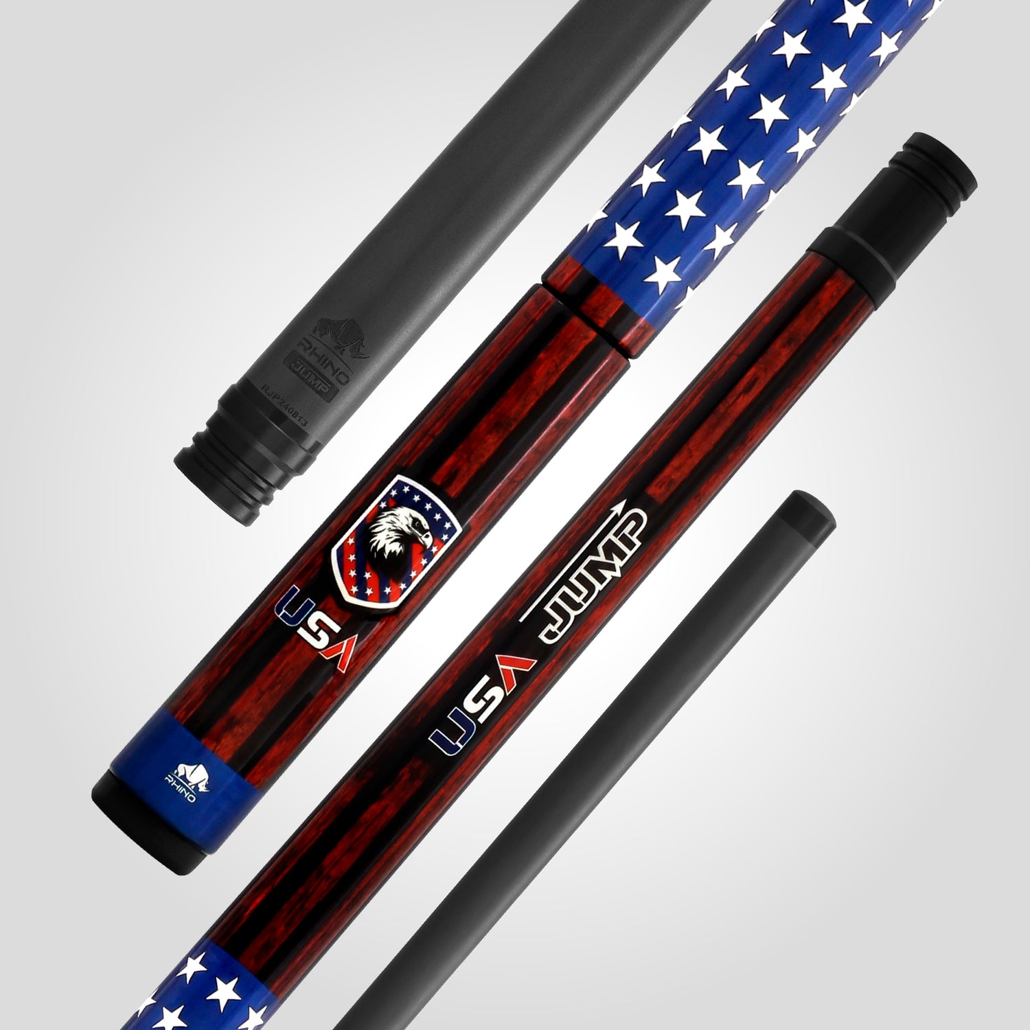 USA COMBO: Pool Cue + Jump Cue + Break Cue