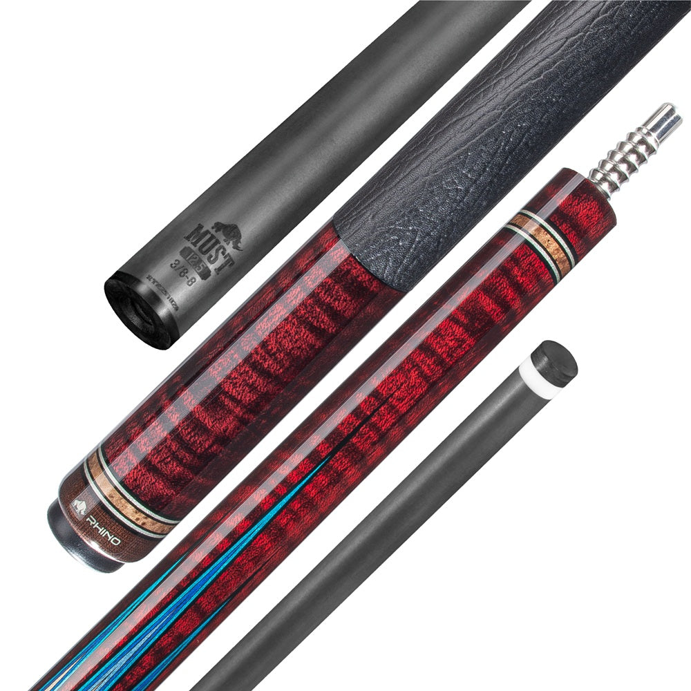 Nebula 2 Pool Cue - Crimson Red - Sport Wrap