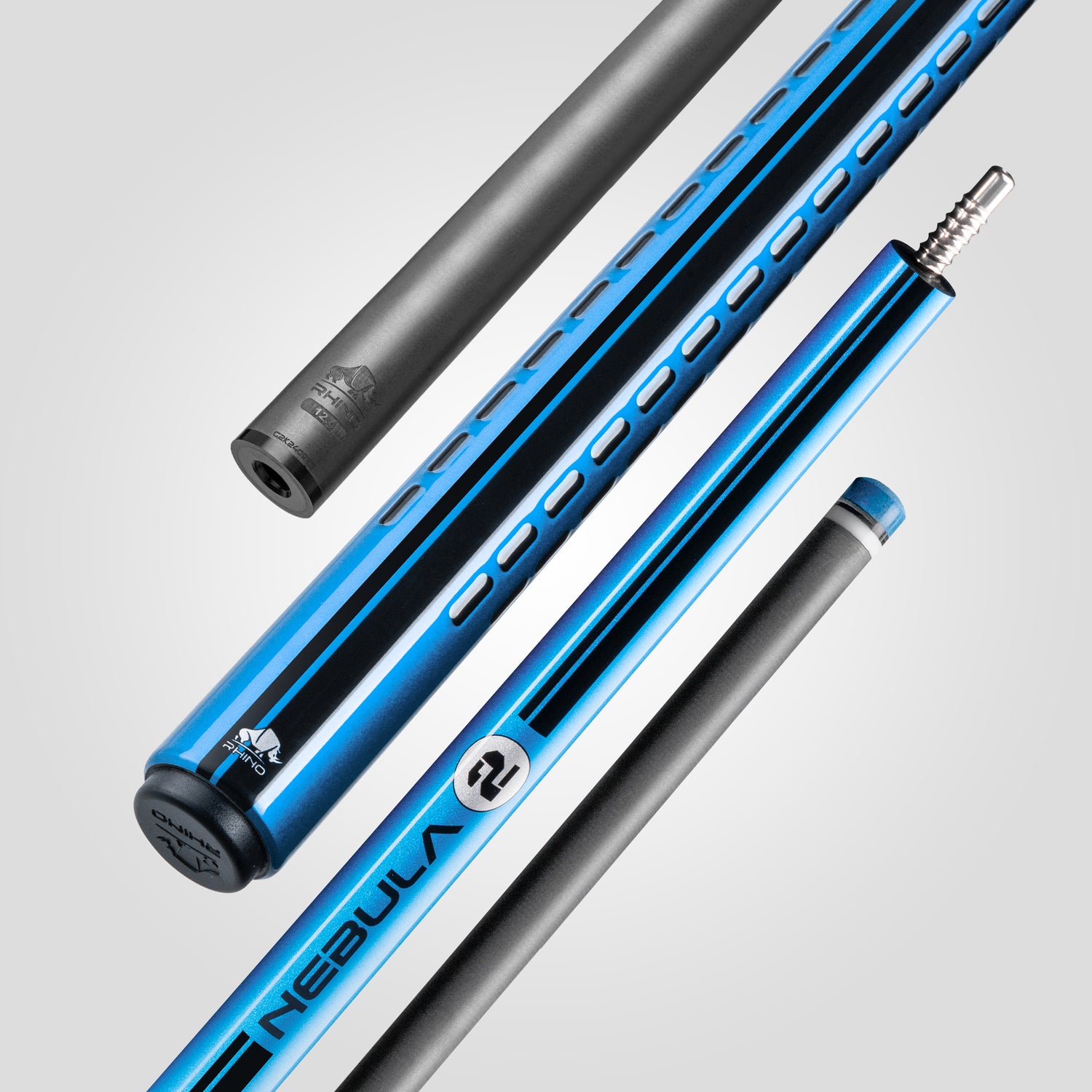 Nebula 2 Pool Cue - Sky Blue