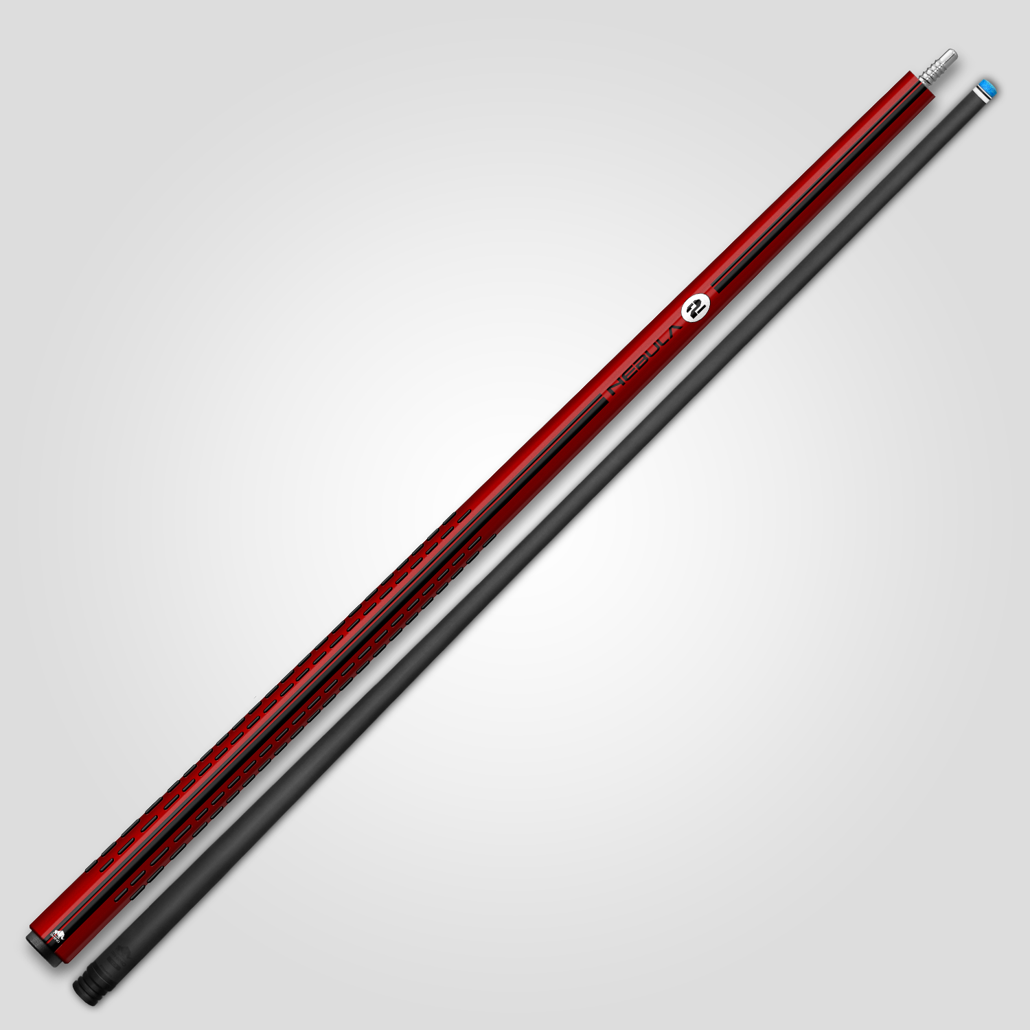 Nebula 2 Pool Cue - Crimson Red