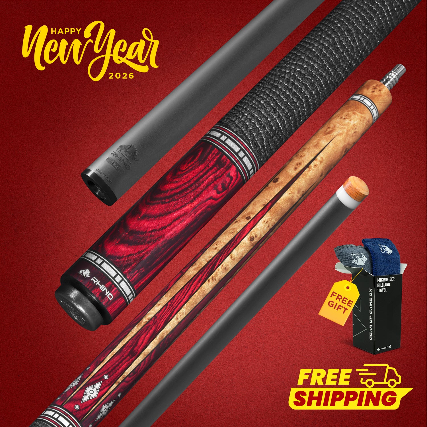NW ECLIPSE II EMBER POOL CUE.jpg