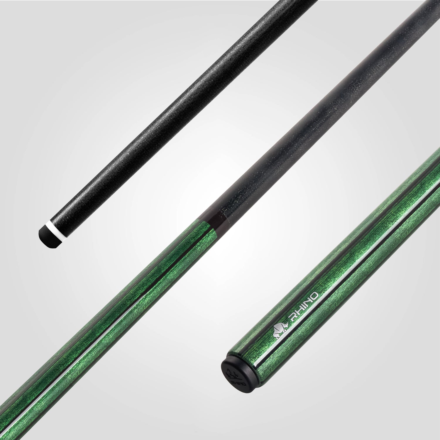 Rhino OPW One Piece Cue - W11 - Thin Conical Taper