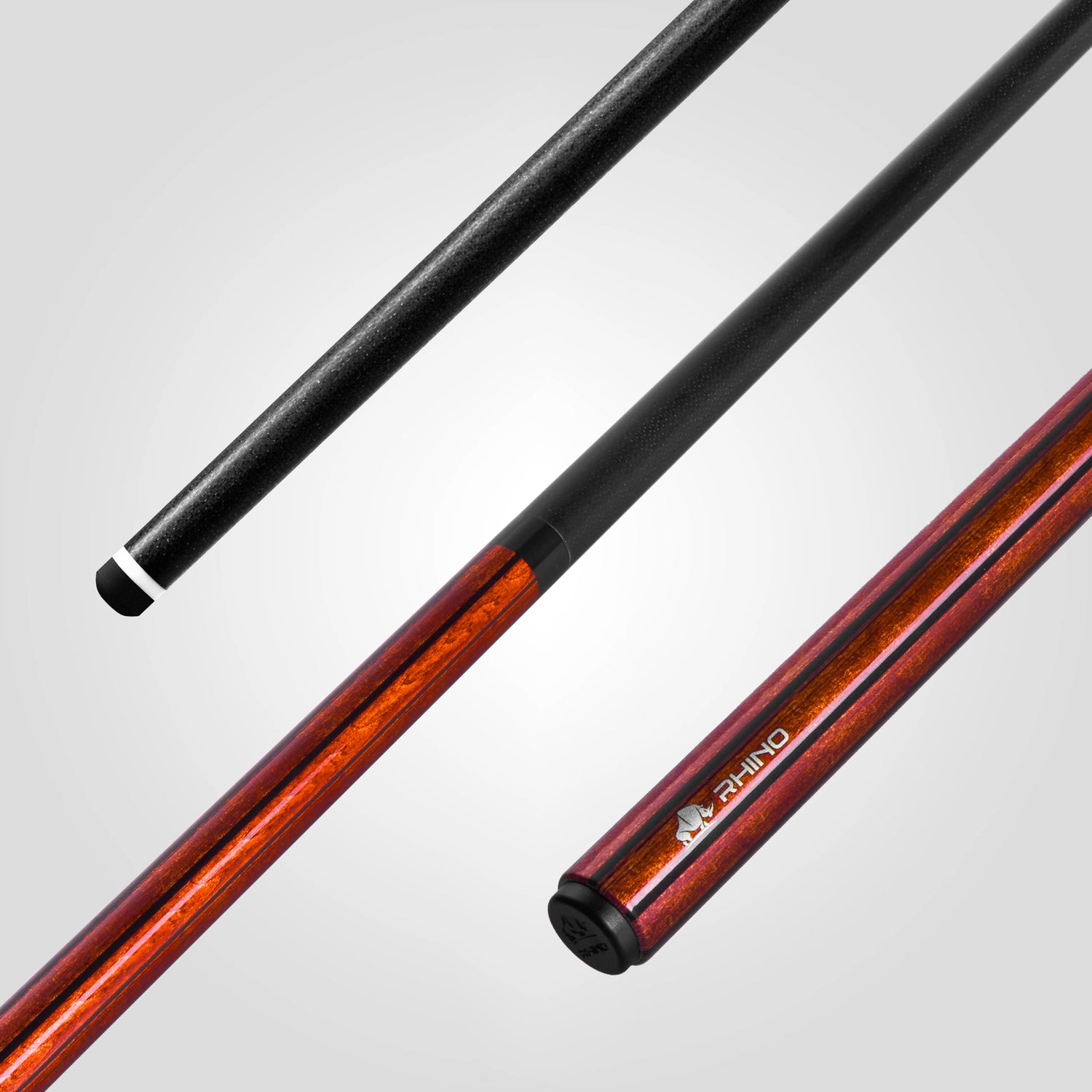 Rhino OPW One Piece Cue - W7 - Thin Conical Taper