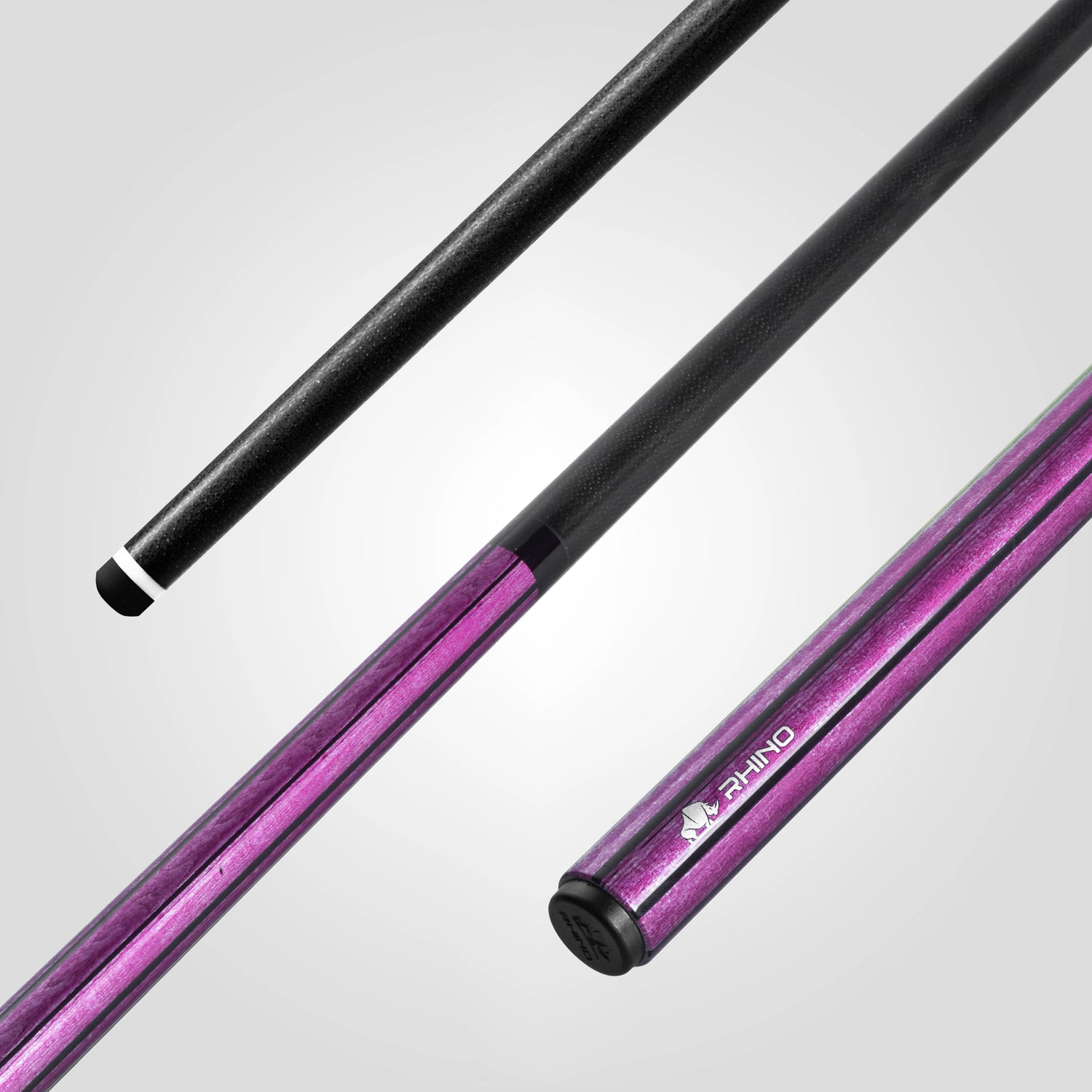 Rhino OPW One Piece Cue - W6 - Thin Conical Taper