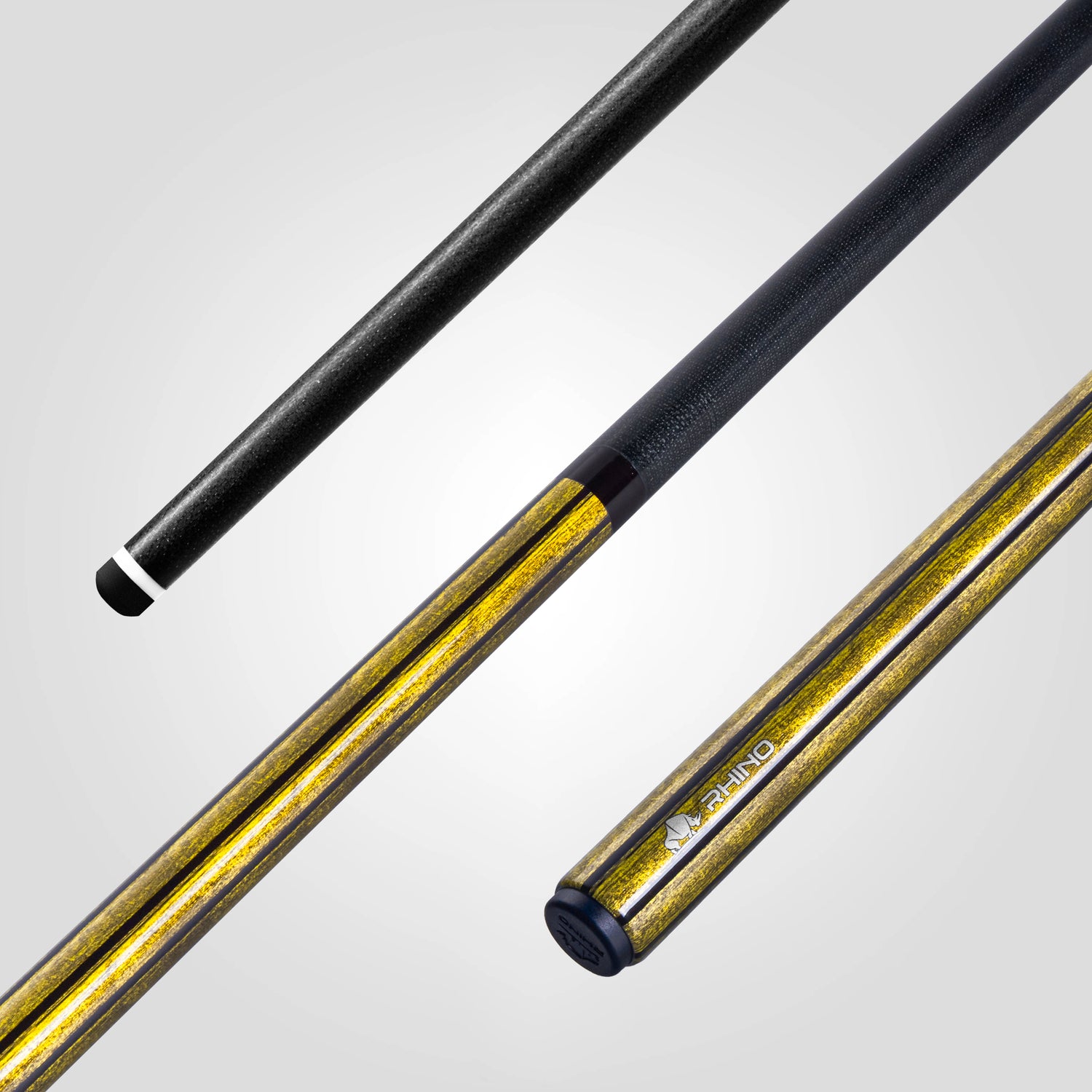 Rhino OPW One Piece Cue - W10 - Thin Conical Taper