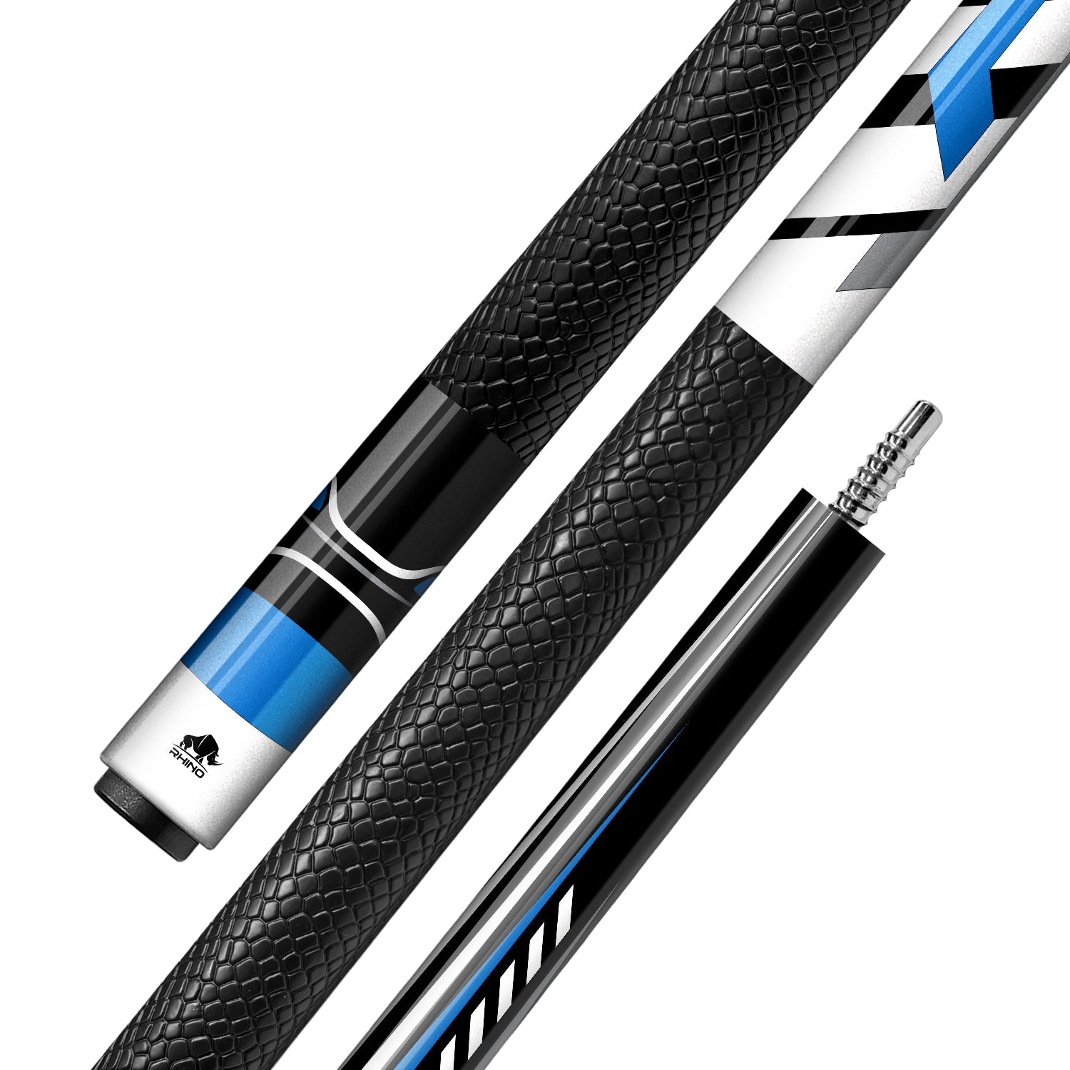 RHINO RACING Cue Butt - VELOCITY BLUE - SPORT WRAP