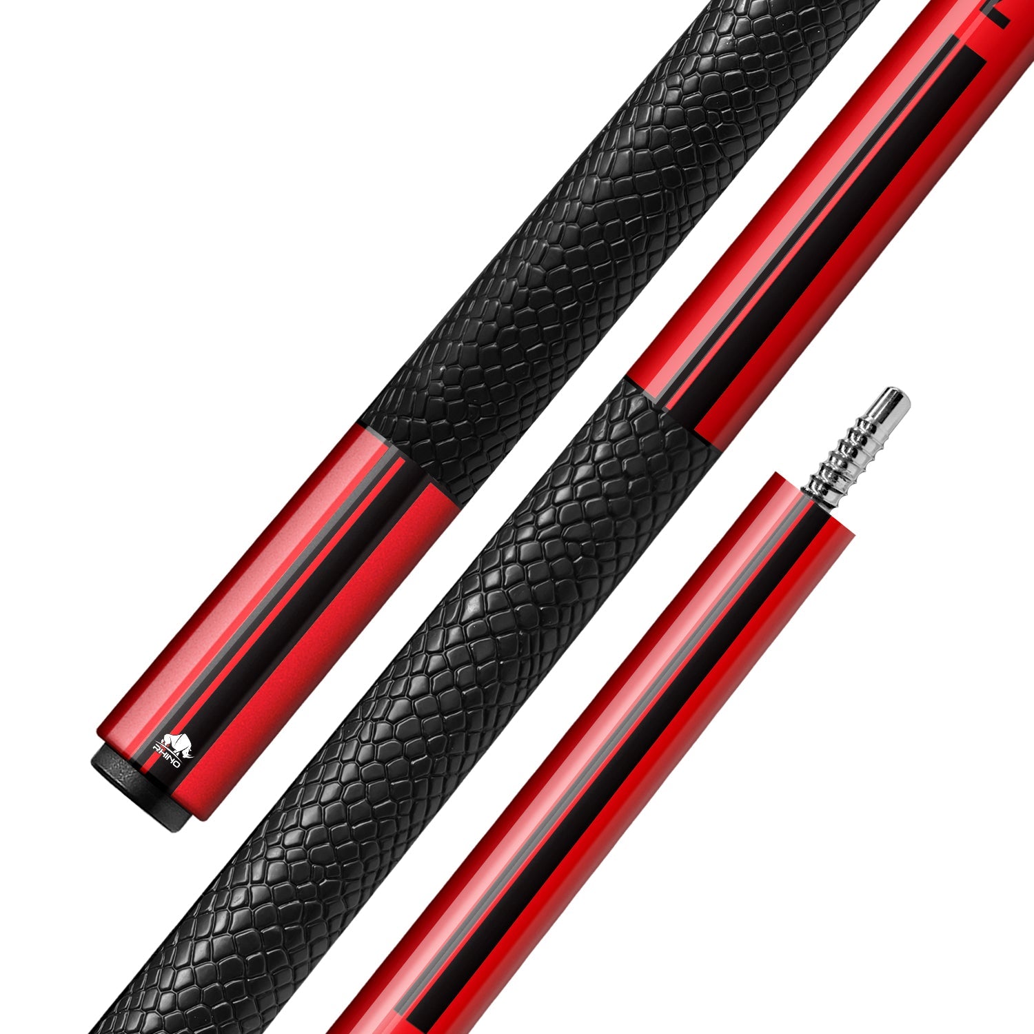Nebula 2 Pool Cue - Crimson Red - Wrapless