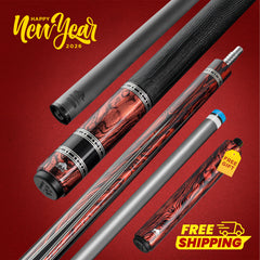Rhino RETRÔ Pool Cue - Cocobolo - Lizard Embossed Microfiber Leather Wrap & Point.jpg