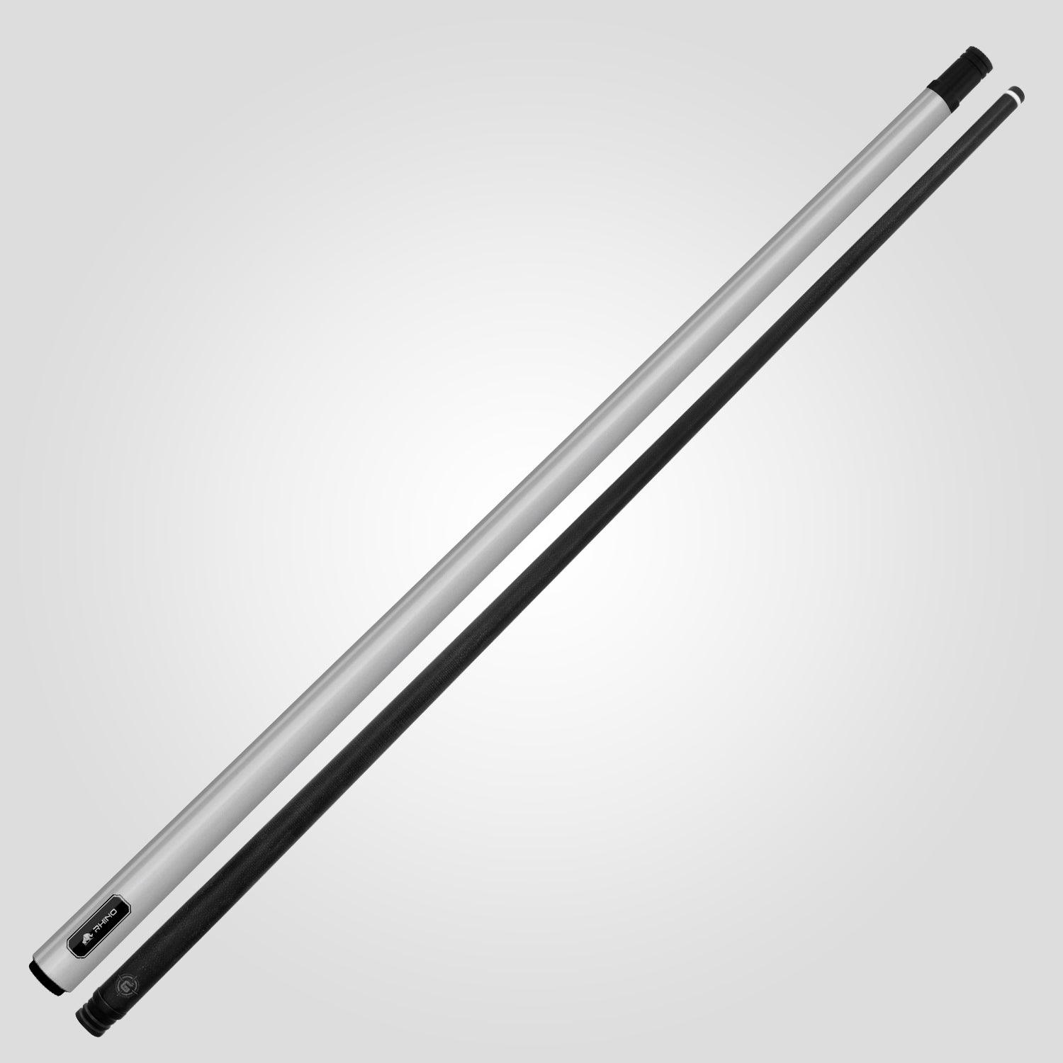 Rhino G-L Pool Cue - Silver Metallic