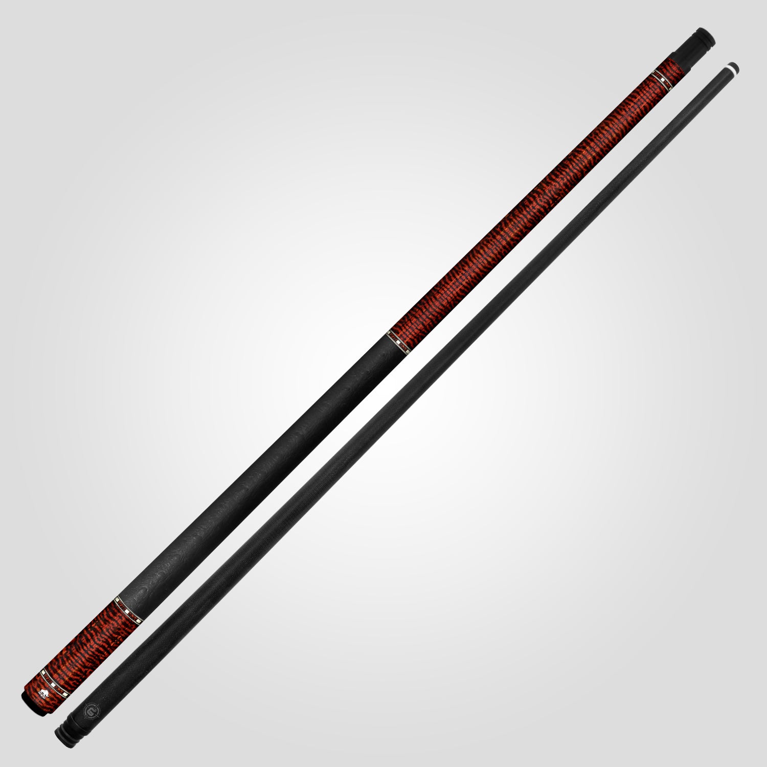 Rhino G-W Pool Cue - Snake - Leather Wrap