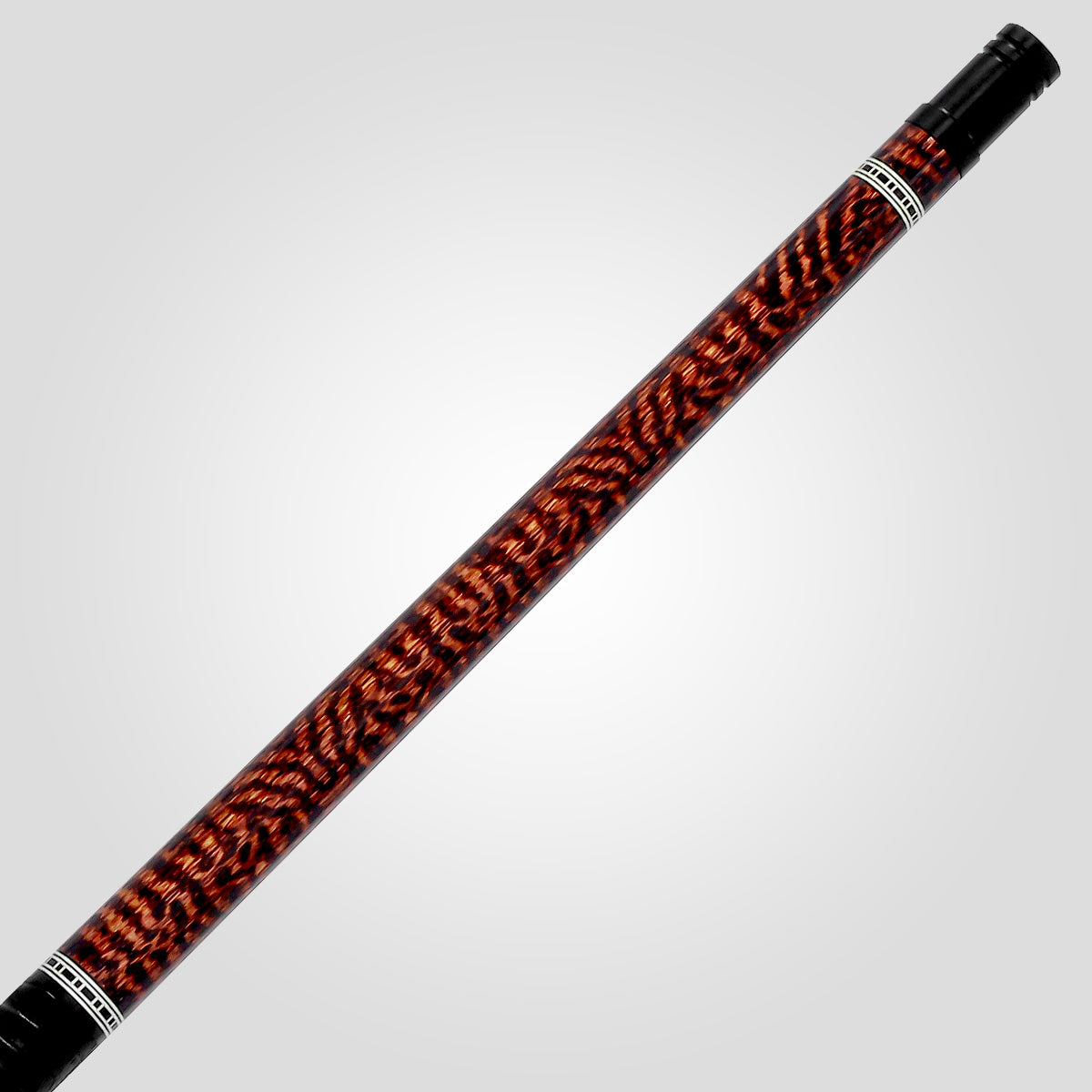 Rhino RETRÔ Pool Cue - Snake - Crocodile Embossed Microfiber Leather Wrap