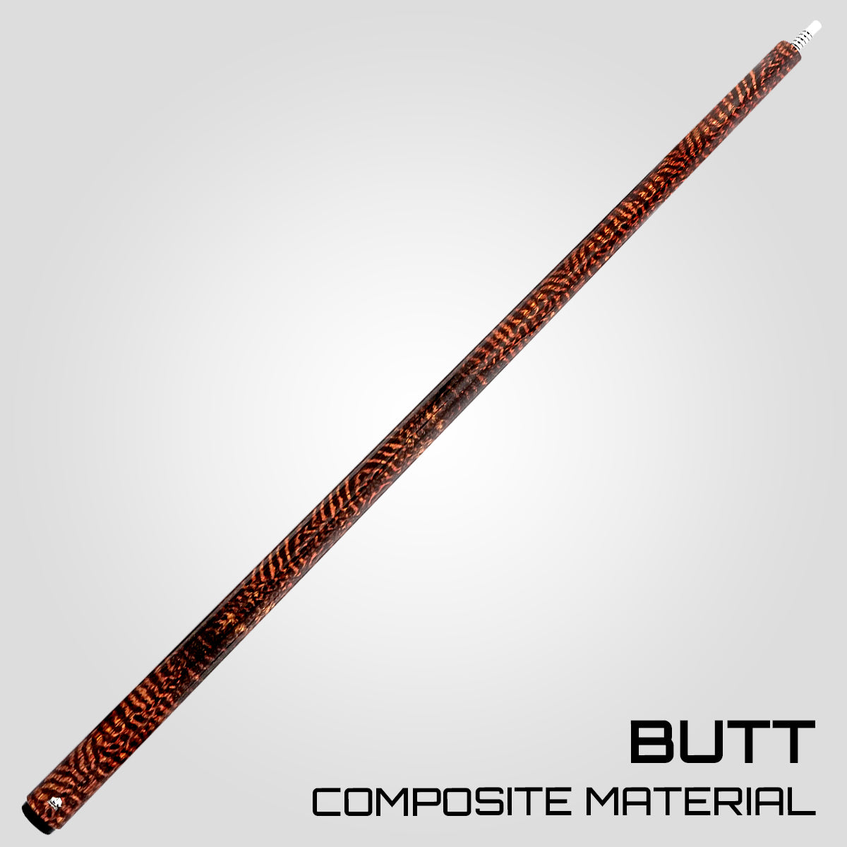 Rhino RETRÔ Pool Cue - Snake - Wrapless