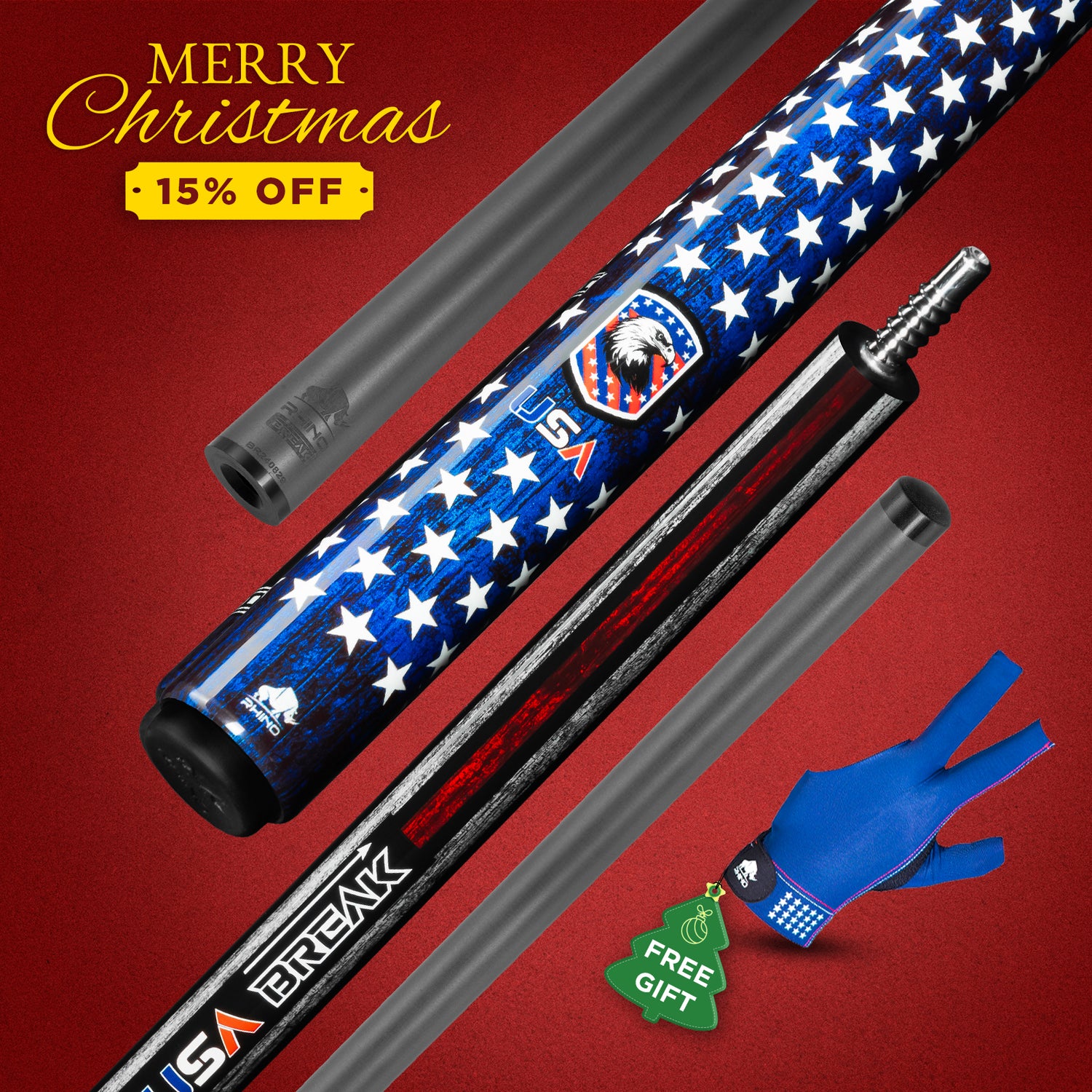 RHINO VOYAGER - USA Break Cue 2025