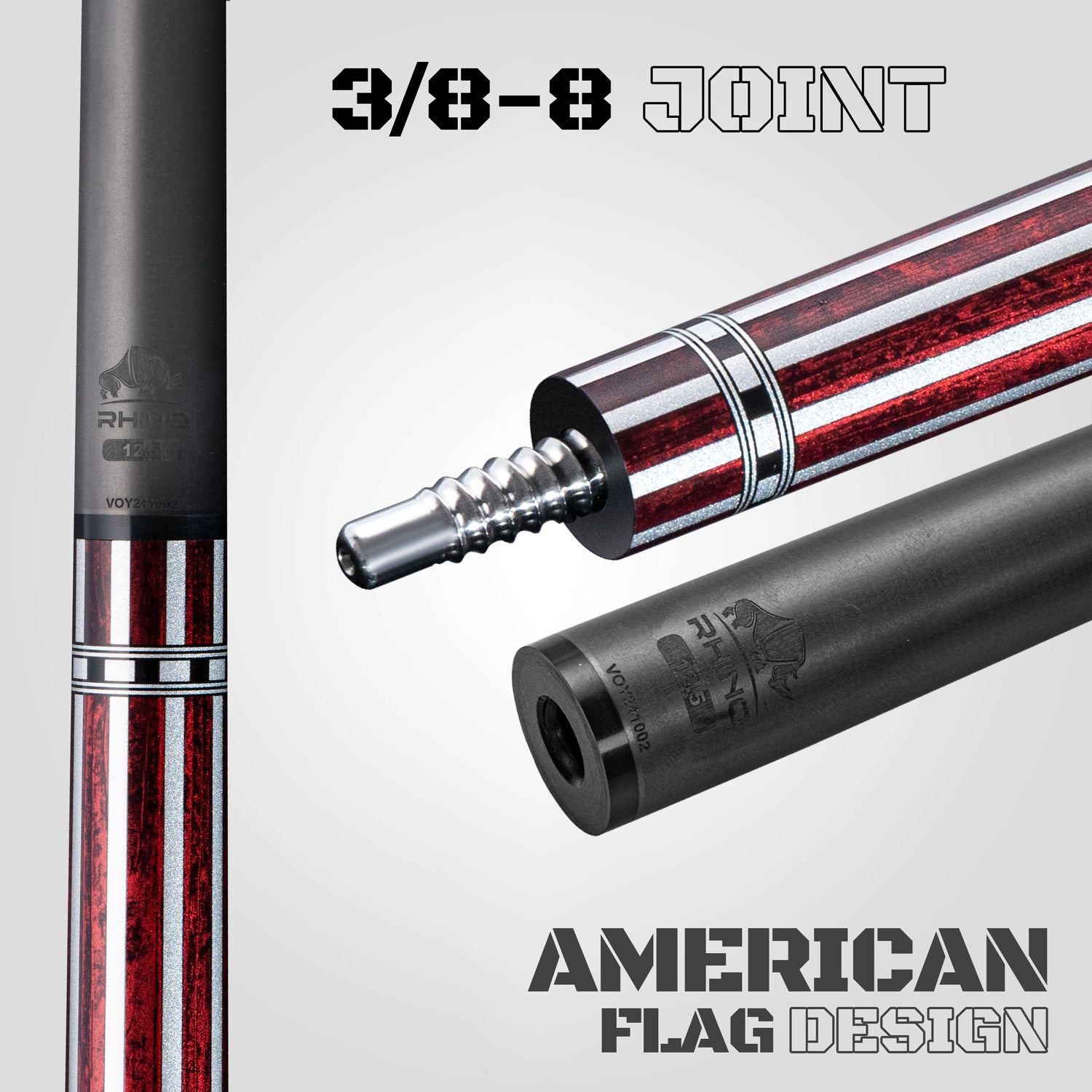 Rhino VOYAGER - USA Pool Cue