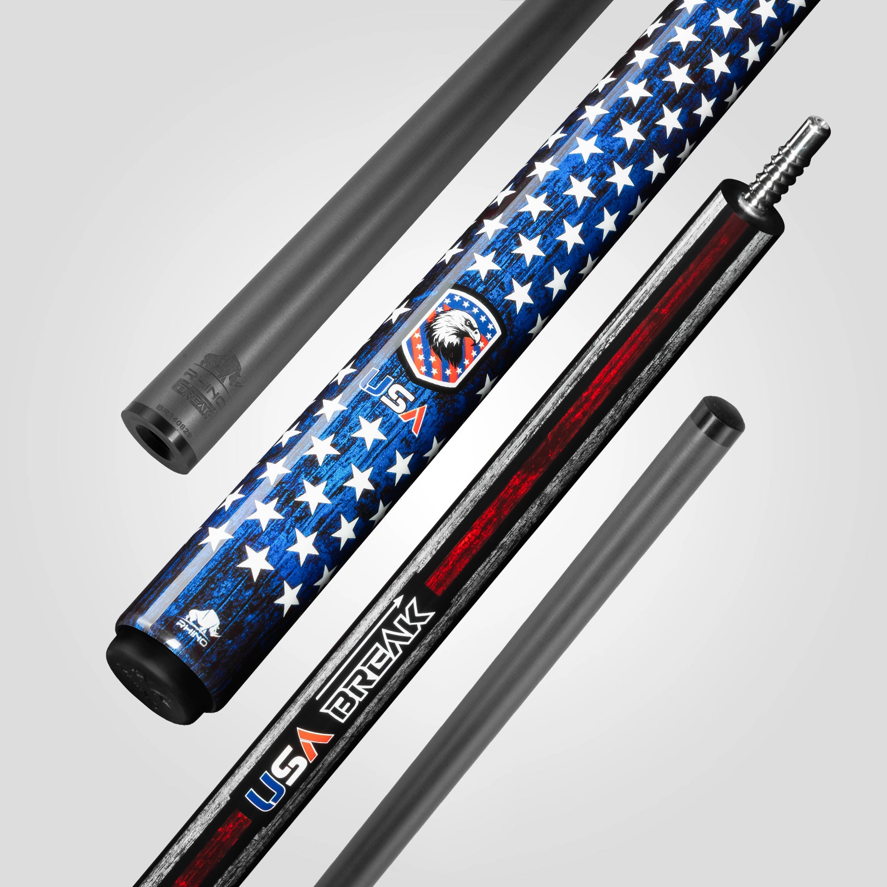 【新品】【Rhino】ビリヤードブレイクキュー VOYAGER - USA RHINO VOYAGER - USA Jump Cue