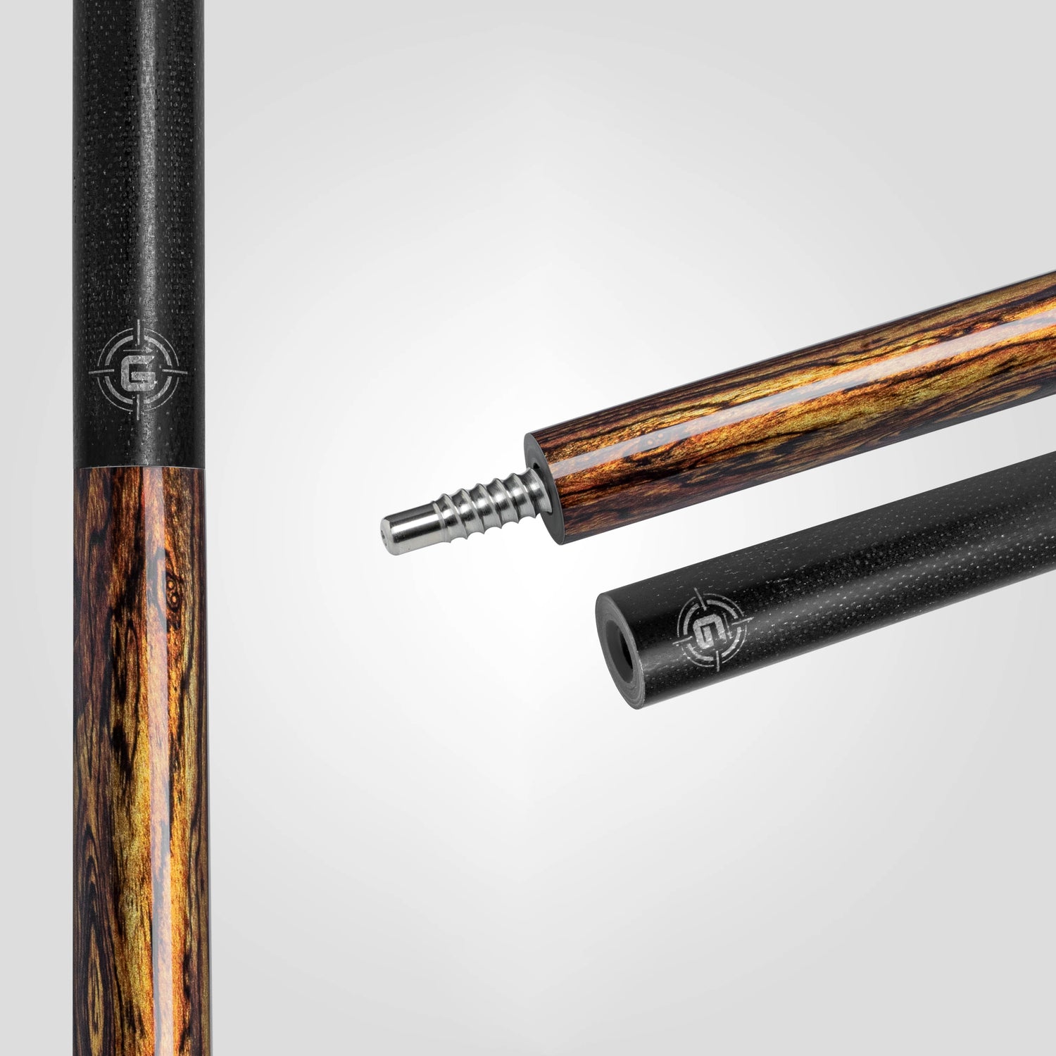 Rhino G-W Pool Cue - Bocote - Wrapless