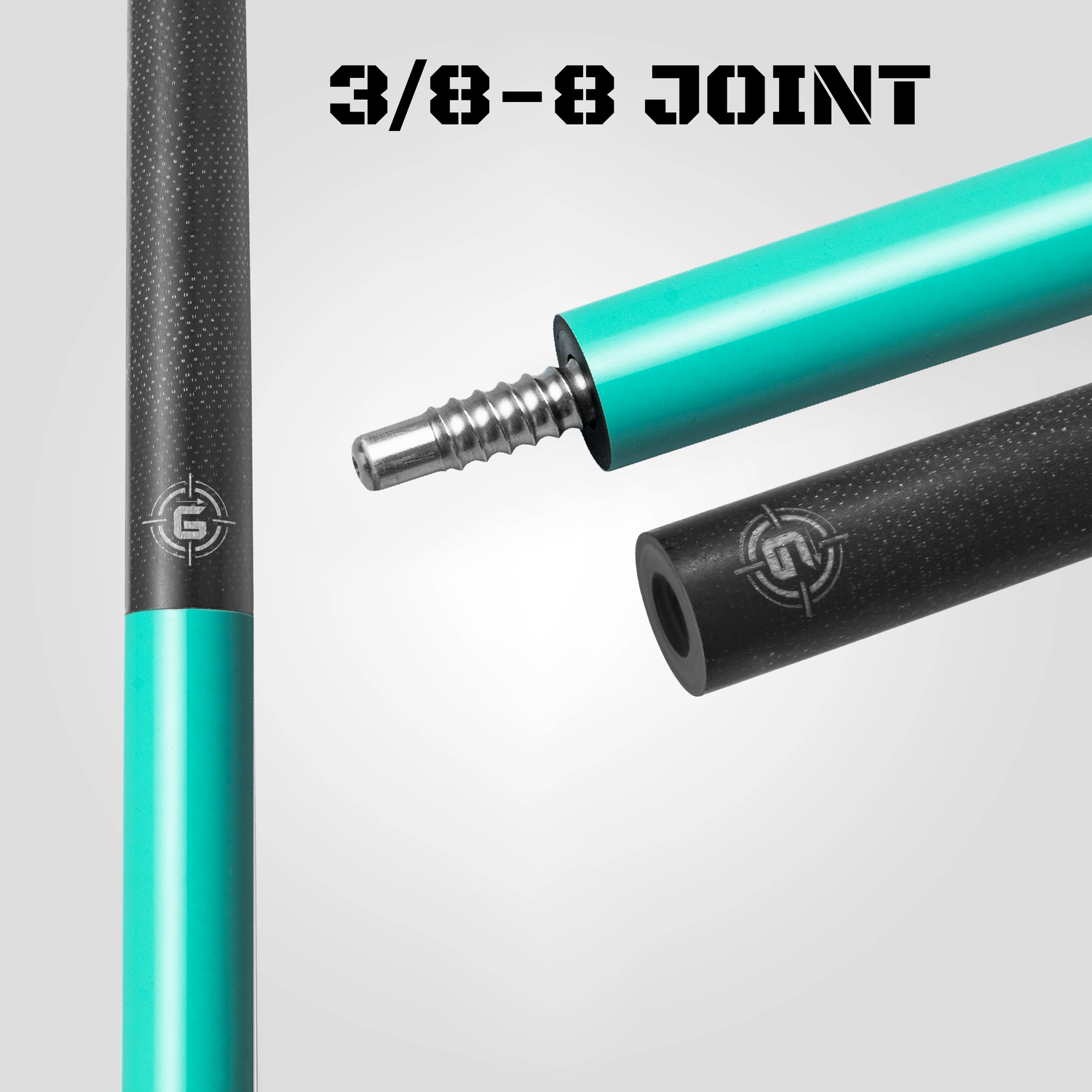 Rhino G-L Pool Cue - Tropical Turquoise