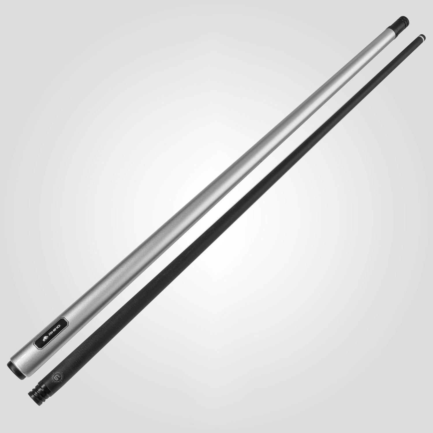 Rhino G-L Pool Cue - Silver Metallic