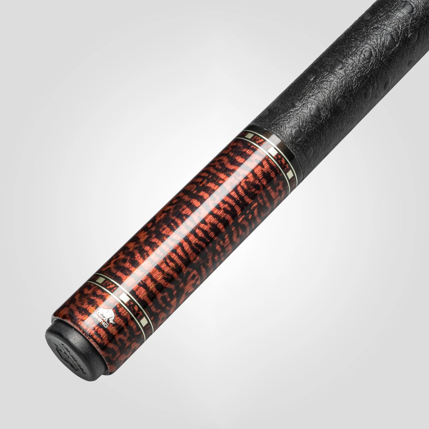 Rhino G-W Pool Cue - Snake - Leather Wrap