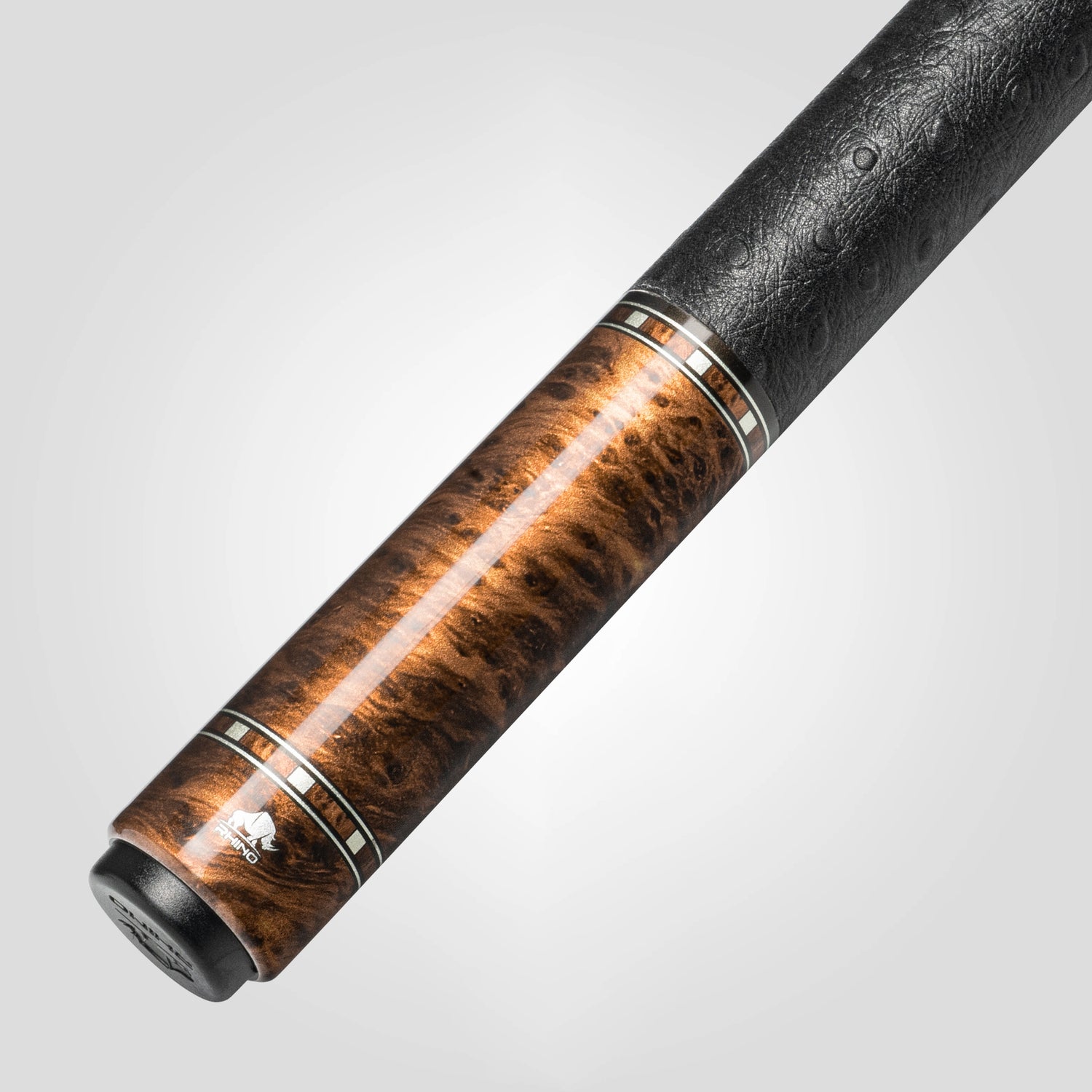 Rhino G-W Pool Cue - Thuya - Læderindpakning