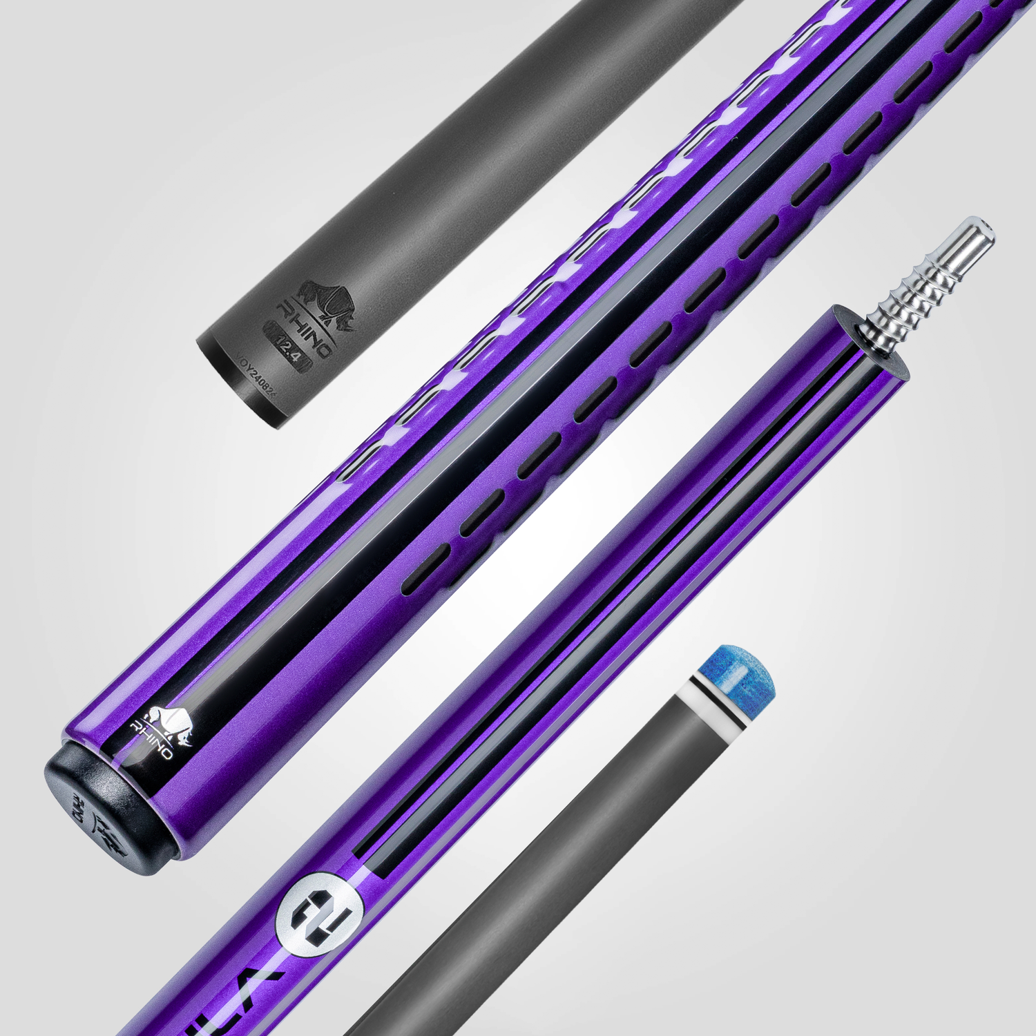 Nebula 2 Pool Cue - Amethyst Purple