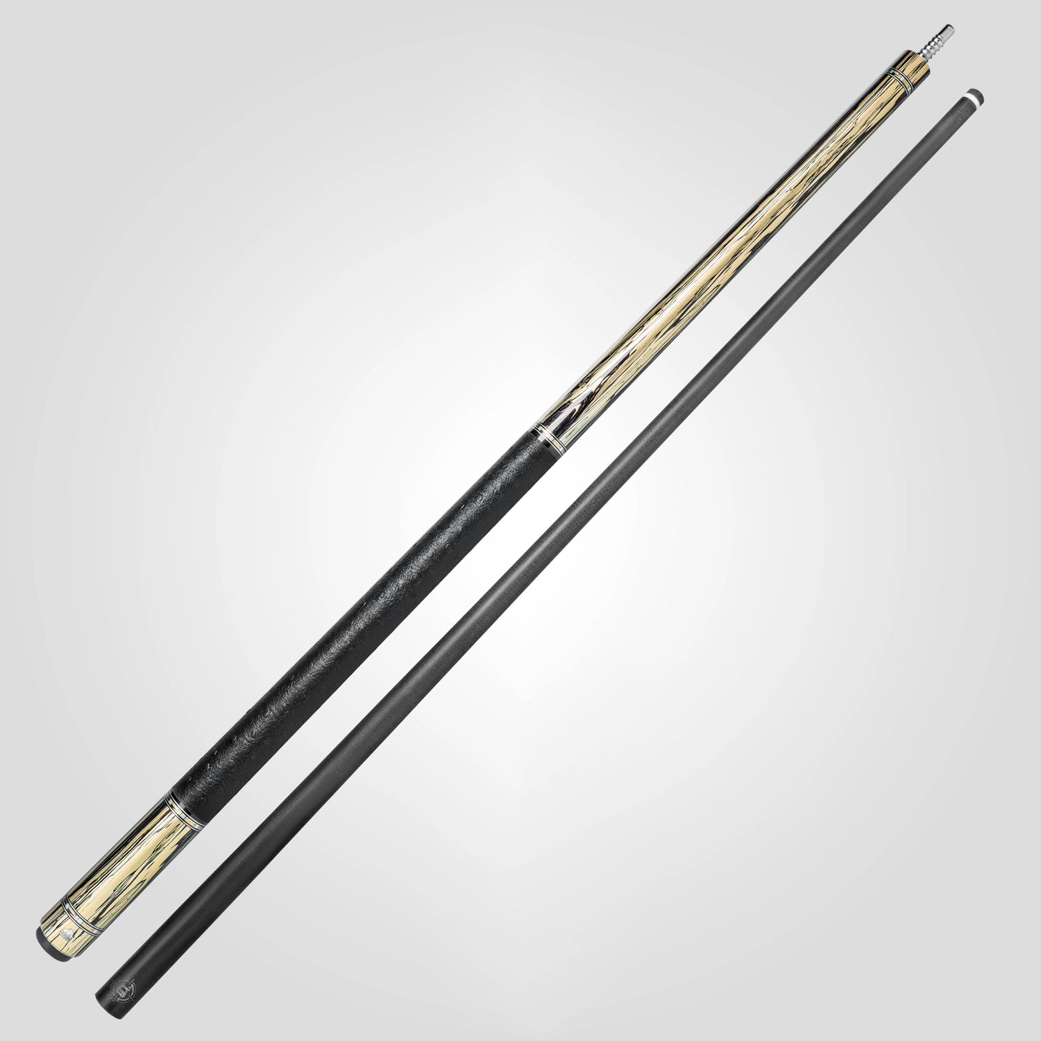 Rhino G-W Pool Cue - Pale Moon Ebony - Leather Wrap