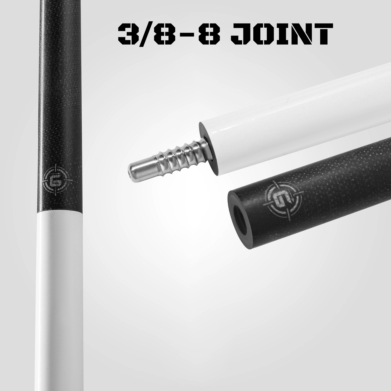 Rhino G-L Pool Cue - White Pearl